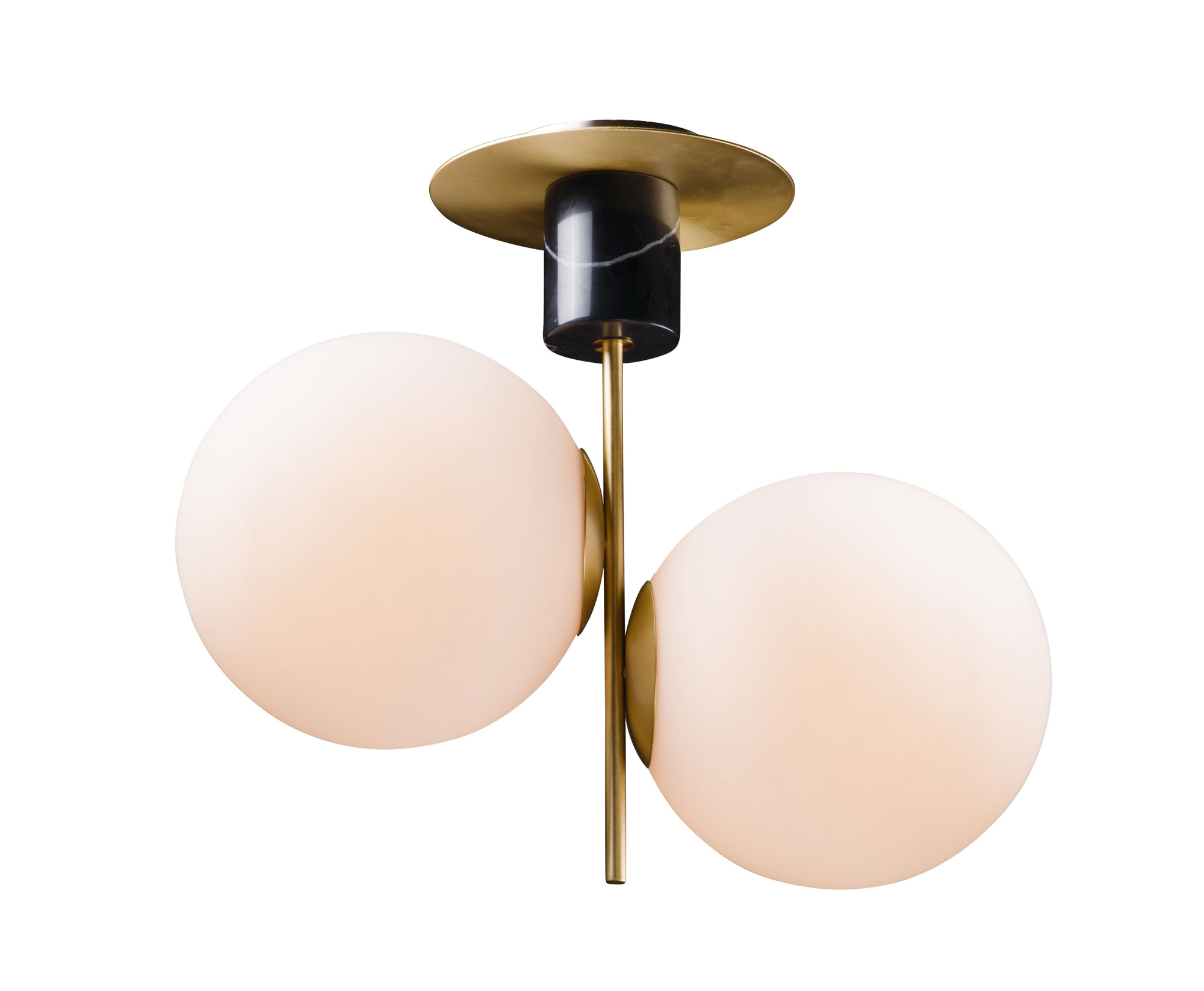 Vesper Double Semi Flush Ceiling Light By Maxim Lighting