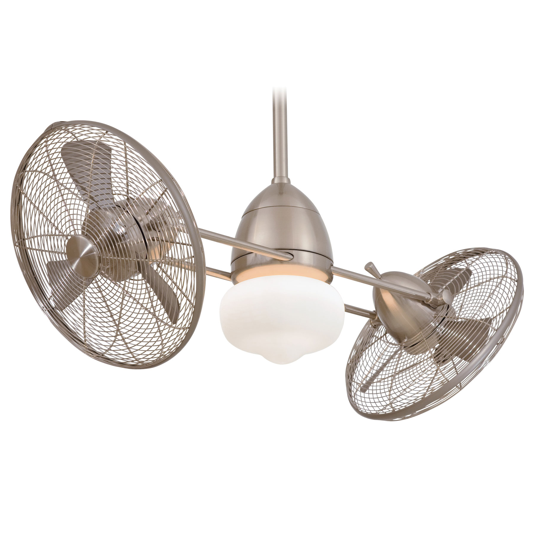 Gyro Outdoor Twin Turbo Ceiling Fan With Light By Minka Aire