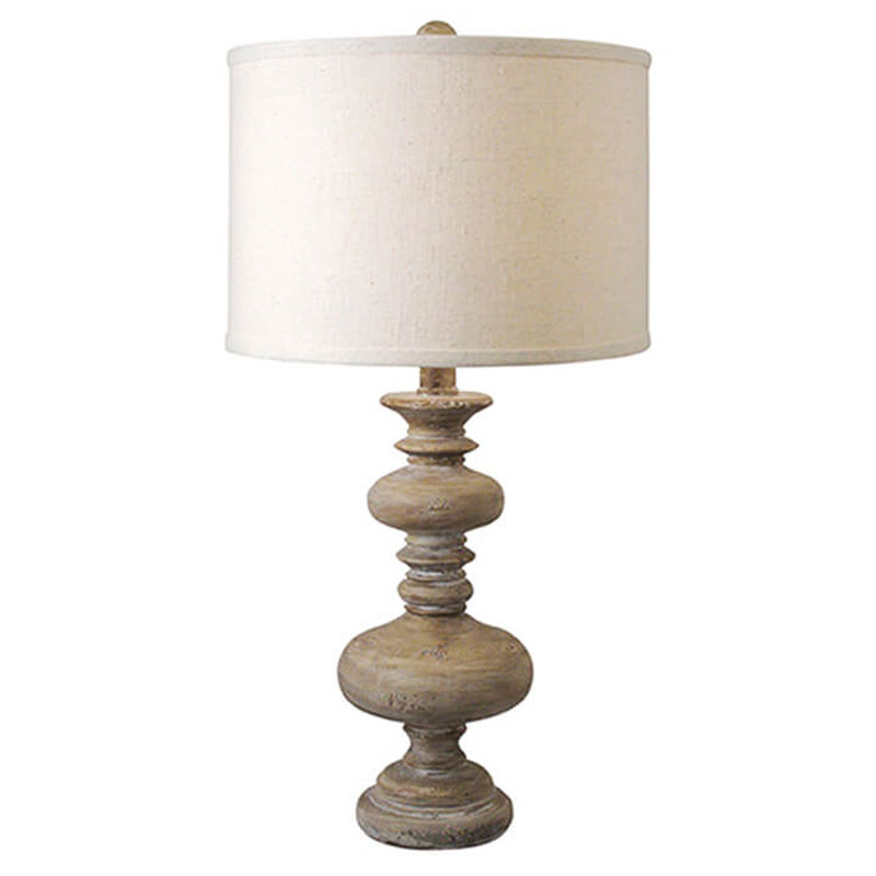 spindle table lamp