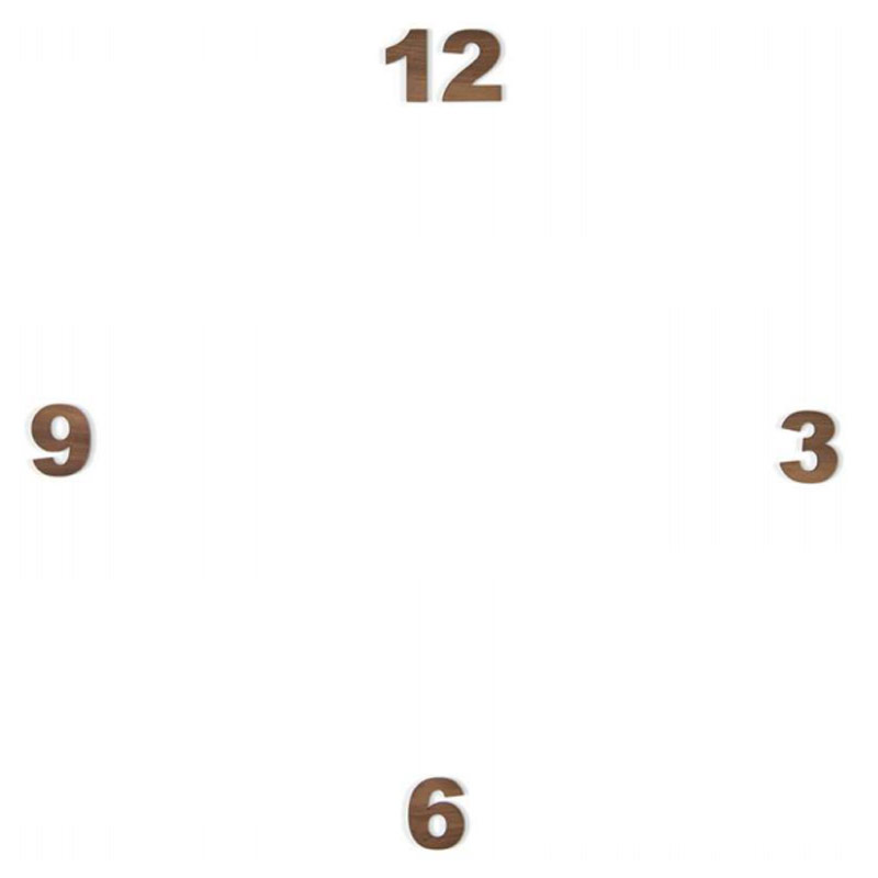 Pack of Wall Clock Numbers by Nomon | PNN04N7 | NOM780518