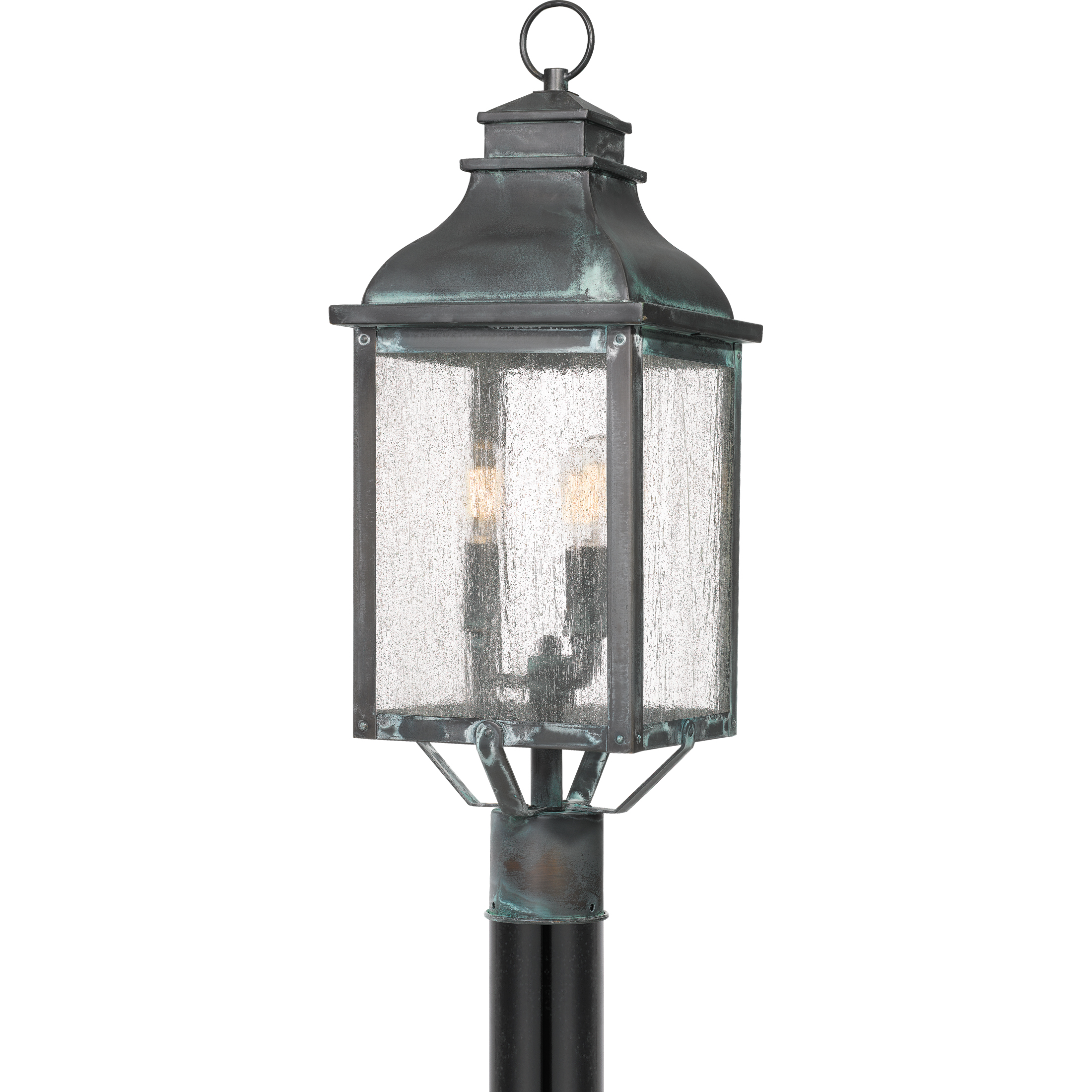 Branson Outdoor Post Light By Quoizel Brs9009agv