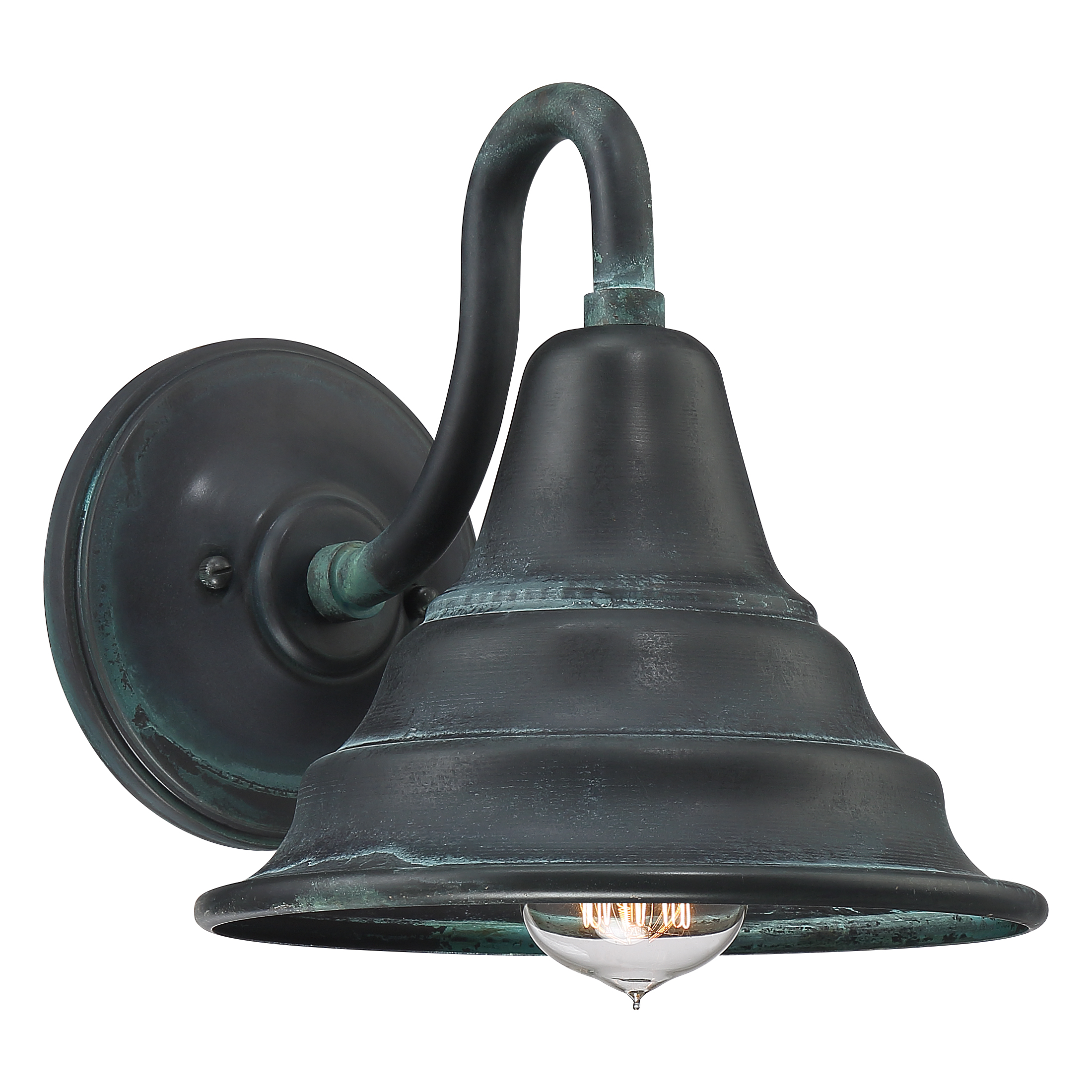 Carmel Outdoor Wall Light By Quoizel Cml8409agv
