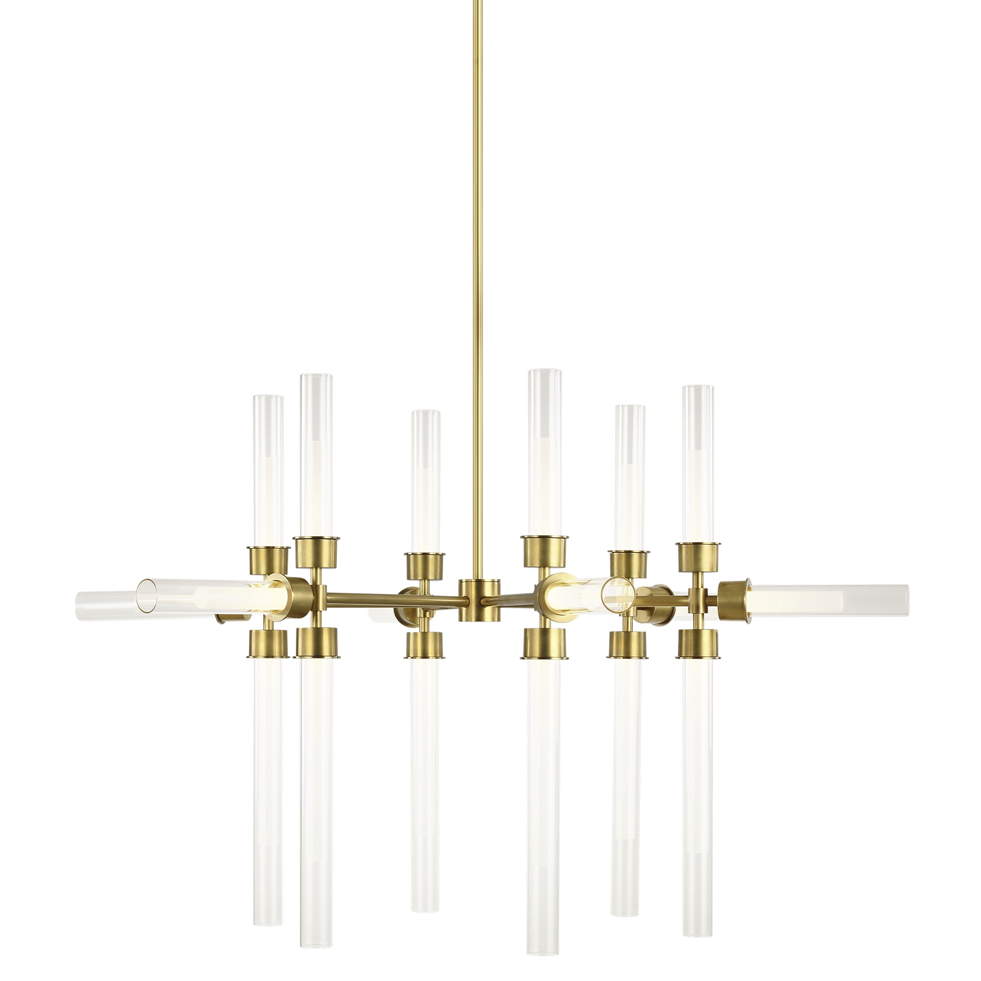 Linger Chandelier by Visual Comfort Modern | 700LNG18NB-LED930 | TLG806809