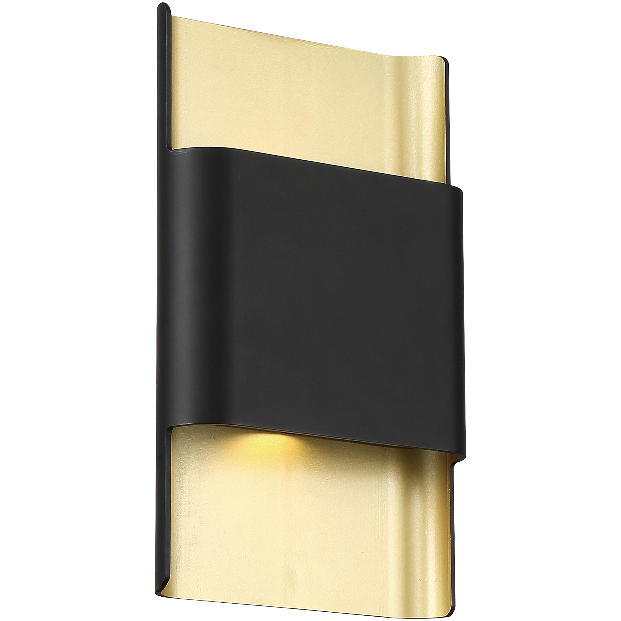 Beacon Wall Light by Access 20407LEDDBL/GLD