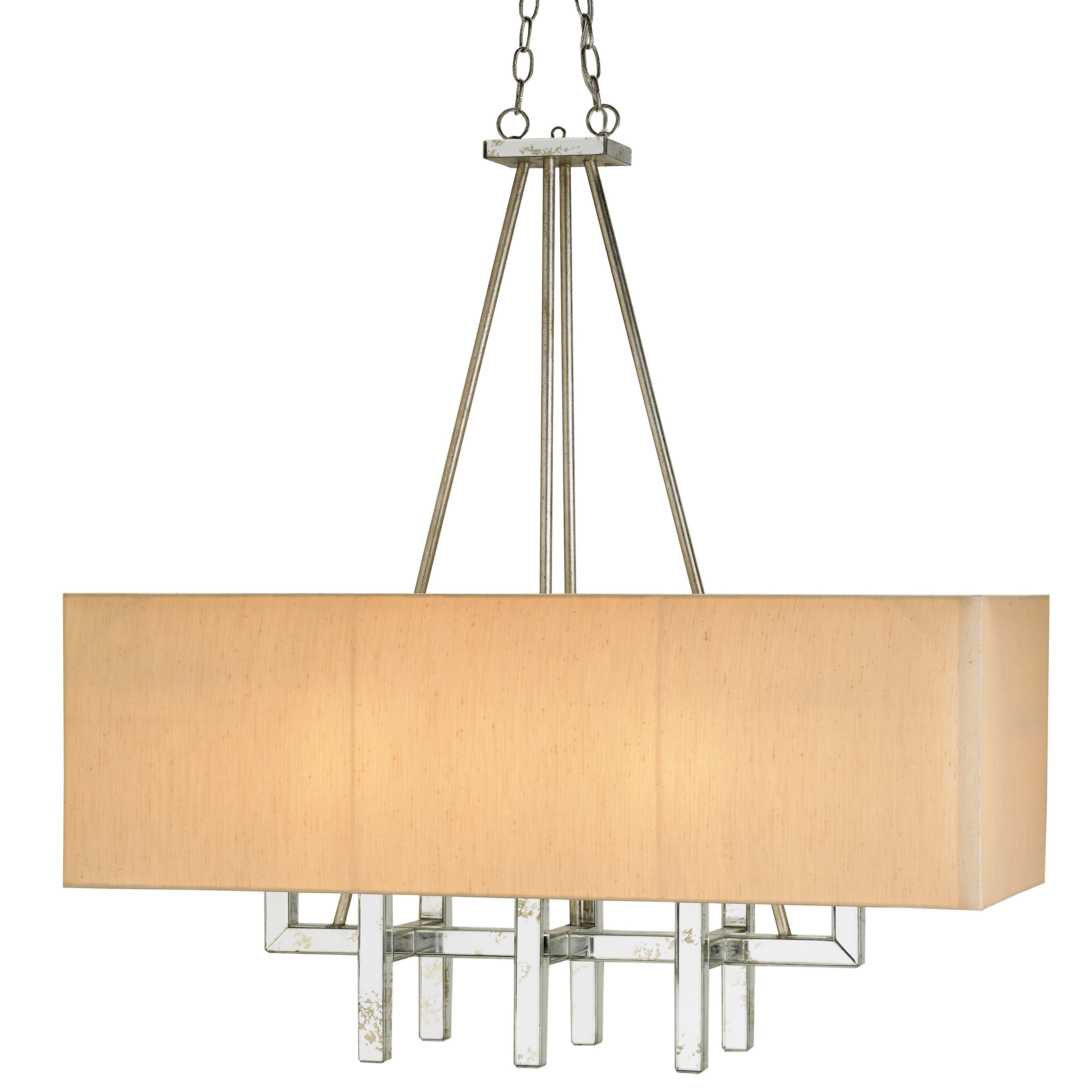 Eclipse Rectangle Chandelier By Currey And Company 9025 Cc