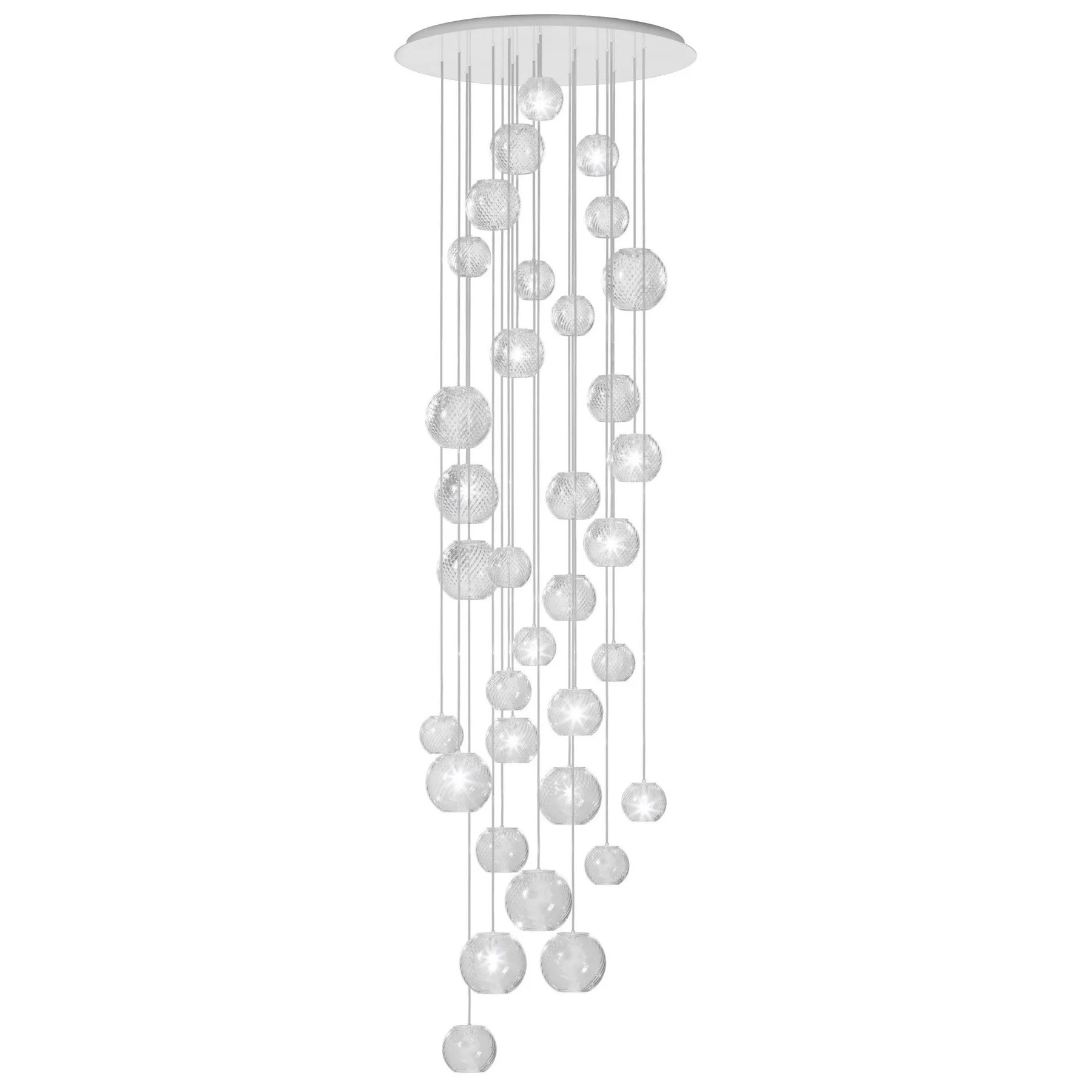 Oto Rain Circle Multi Light Pendant by Vistosi | OTO SP RC CRRI BC G9 UL |  VIS840190