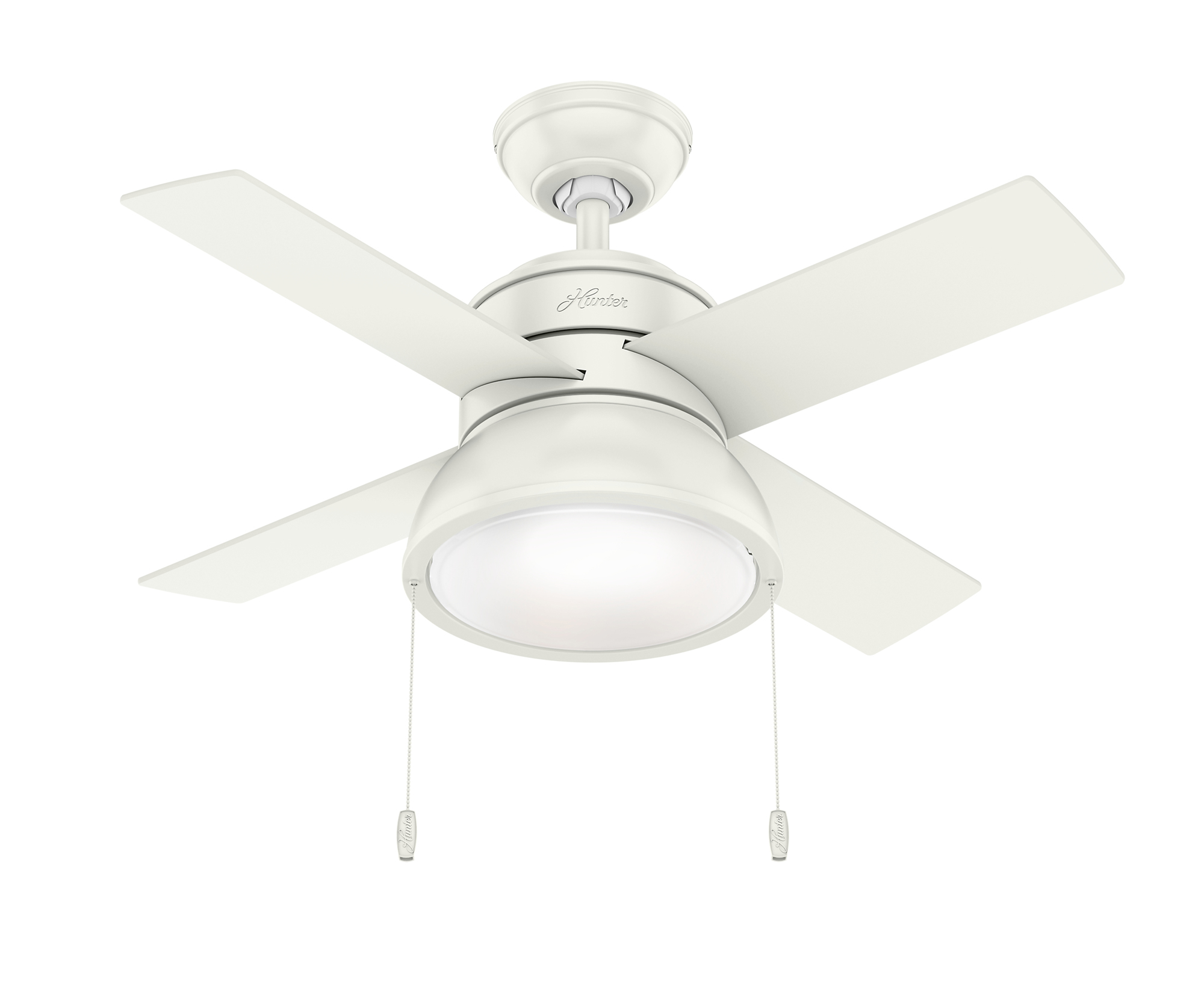 Loki 36 Inch Ceiling Fan With Light By Hunter Fan Hun 59385