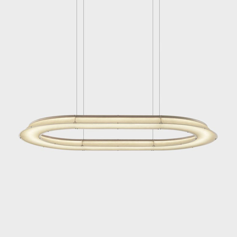 Oblong shop pendant light