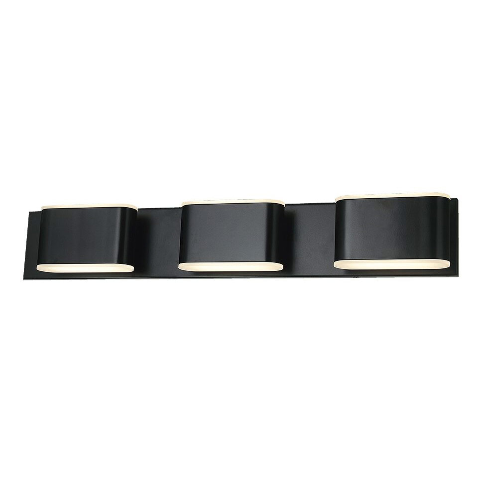 Abra Bianca LED Vanity in Black 20046WV BL
