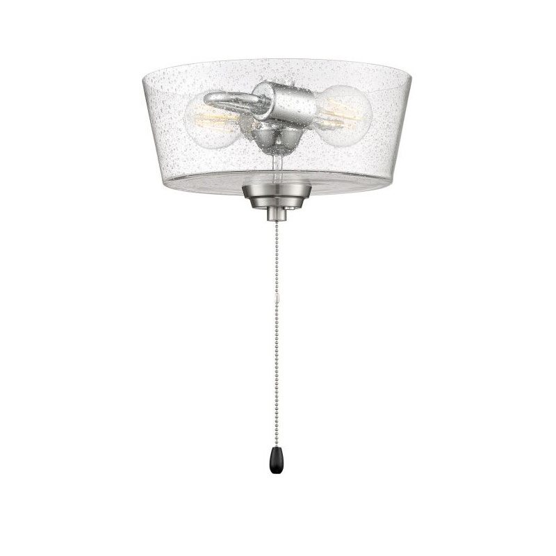 Universal Seeded Glass Fan Light Kit by Craftmade LK2802 BNK LED CRF918781
