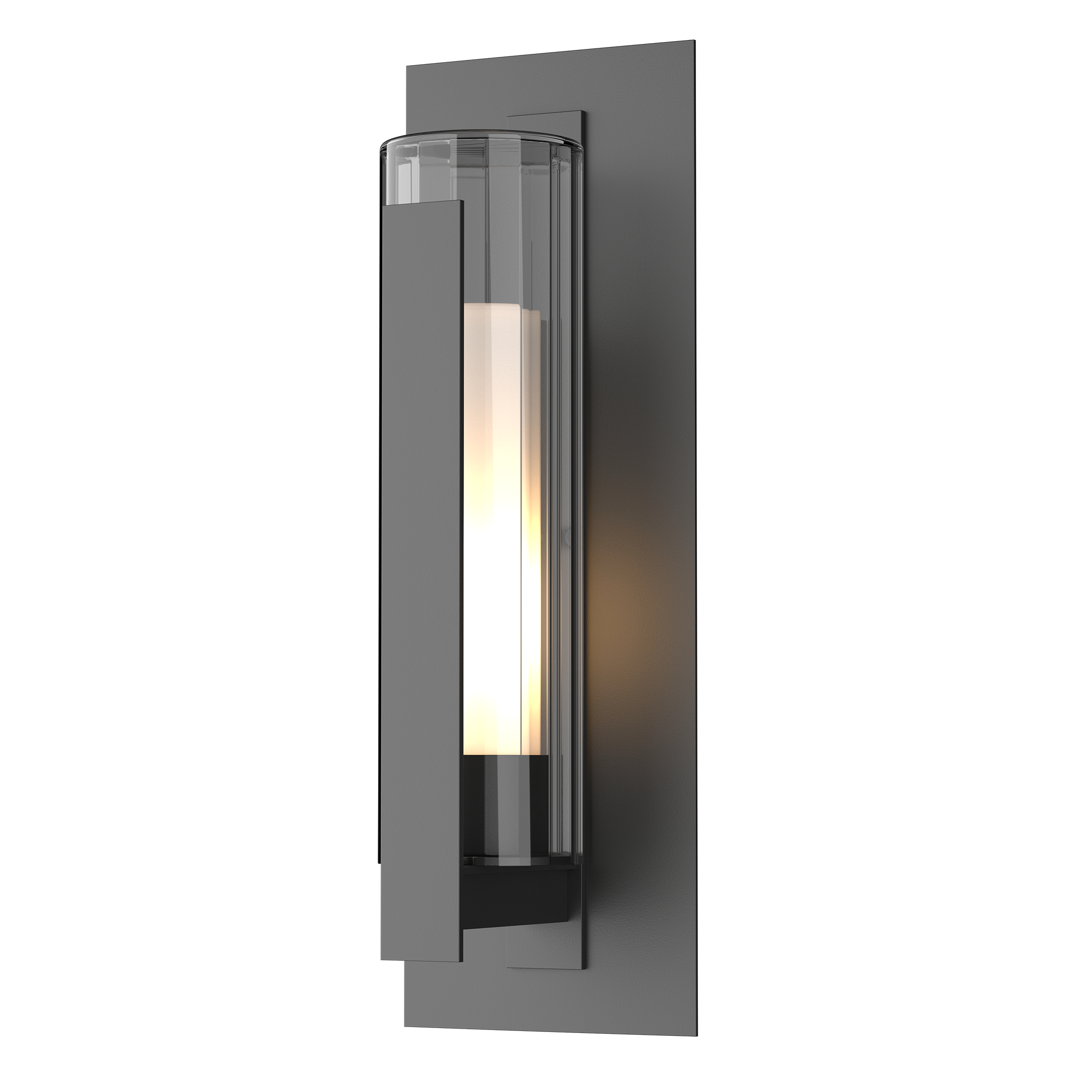 Vertical Bar Fluted Outdoor Wall Sconce by Hubbardton Forge 307283 1000 HUB923447