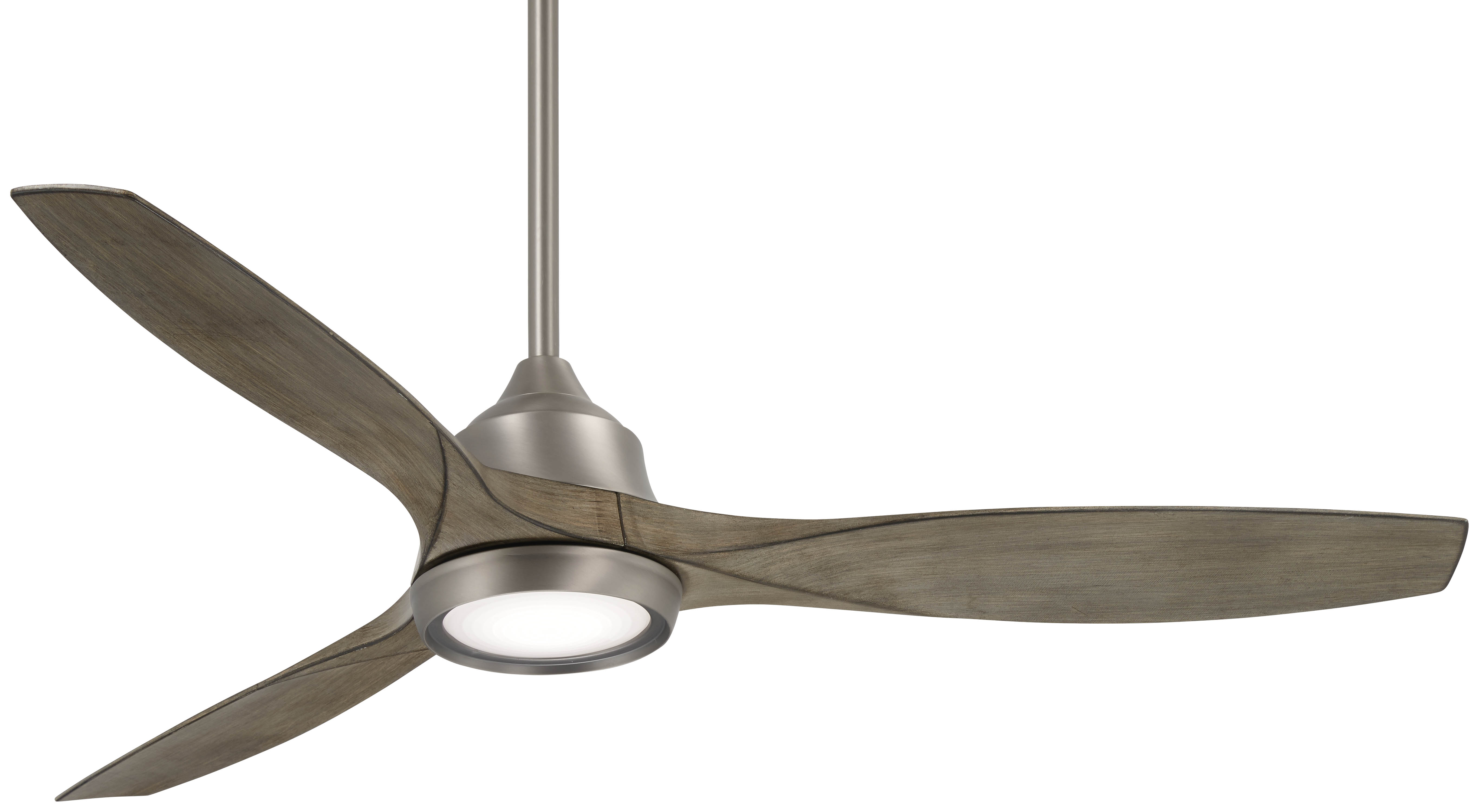 Skyhawk Ceiling Fan With Light By Minka Aire F749l Bnk