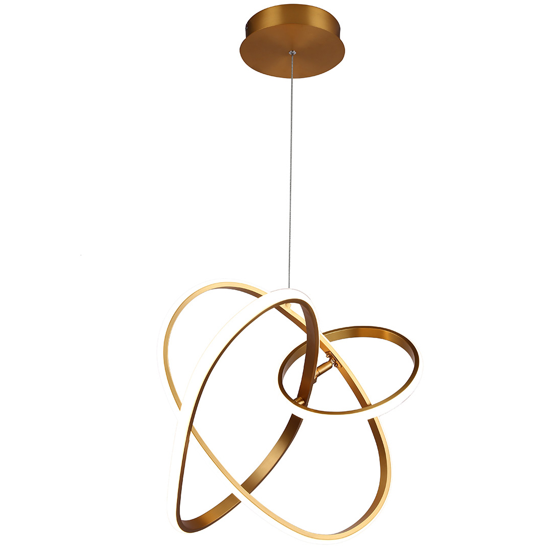 Avenue Lighting HF5023 GL LED Pendant Circa Gold