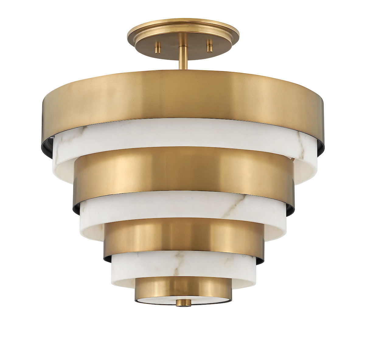 Art deco semi flush ceiling lights hotsell