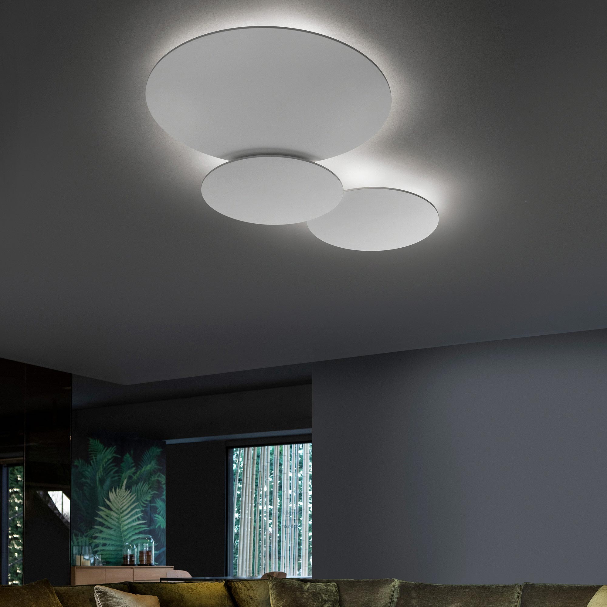 Puzzle Mega Round Wall / Ceiling Light by LODES | 16741
