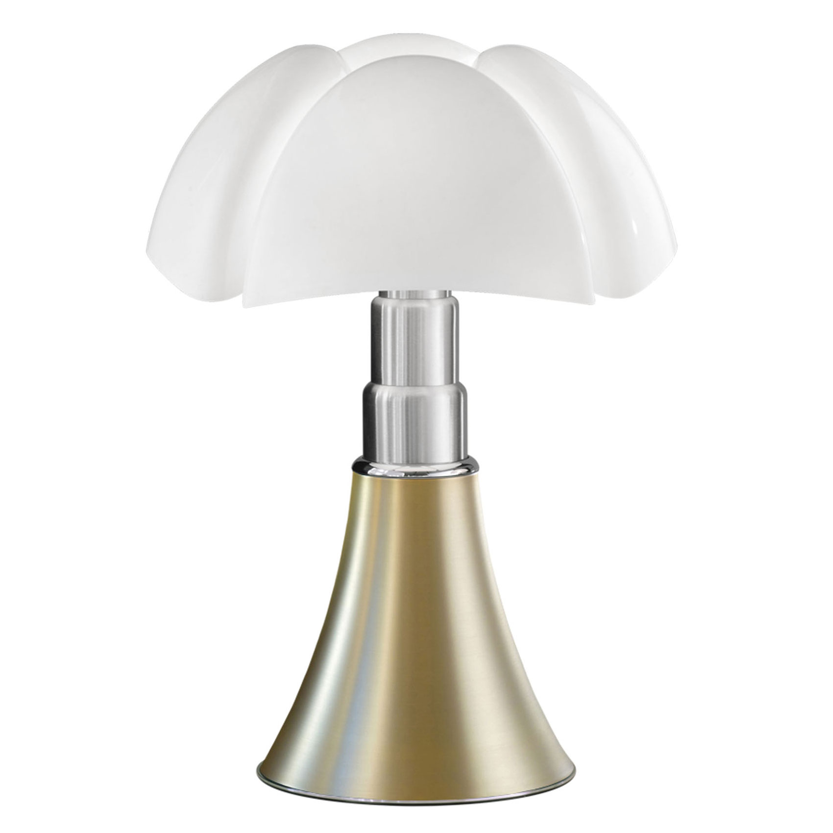 Martinelli luce 620/med/dim/bi Pipistrello Moyenne 9w 2700k Led Dimmable-Blanc, 1 Unité (Lot de 1