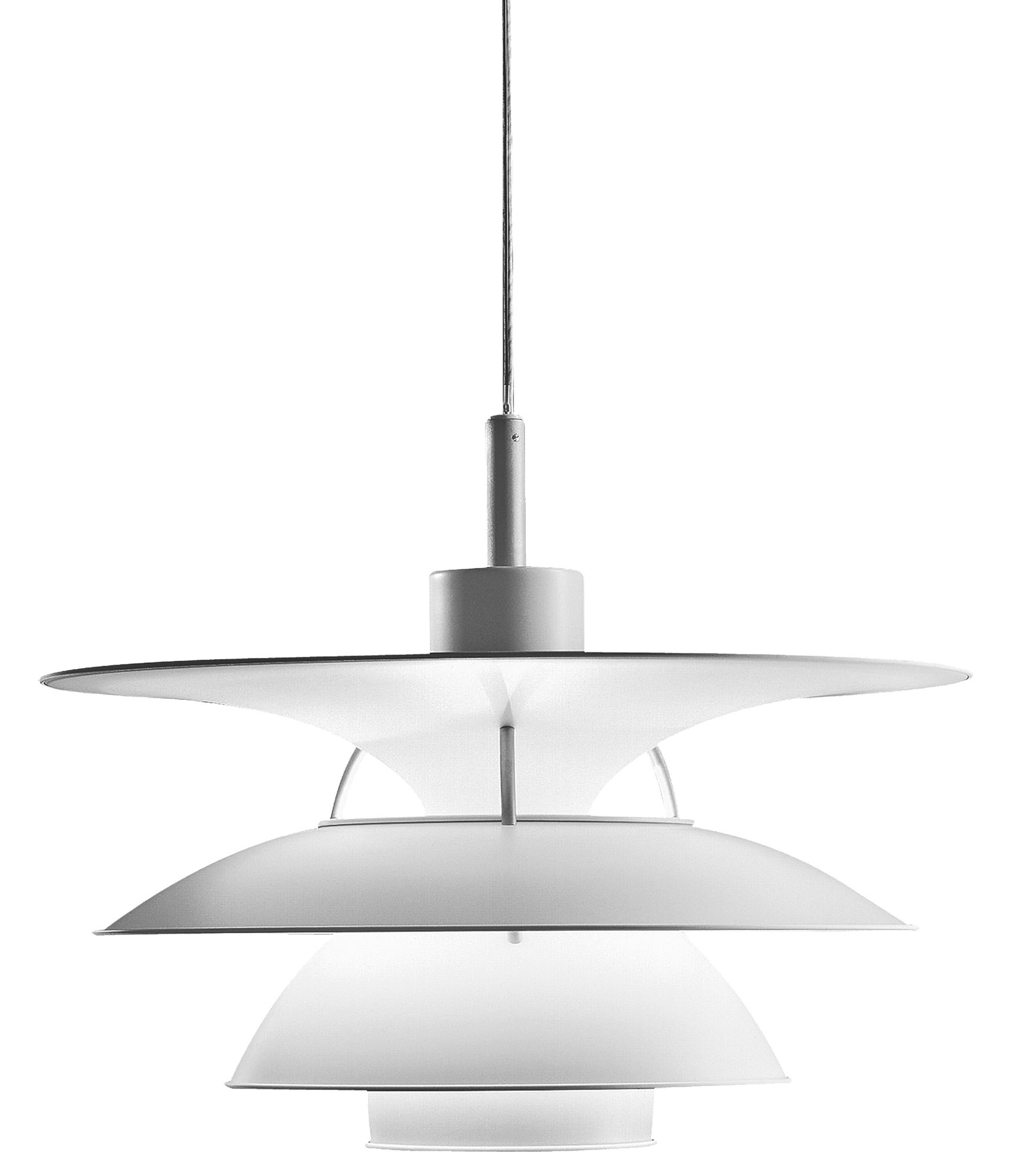 Louis Poulsen PH 5 Monochrome pendant, white