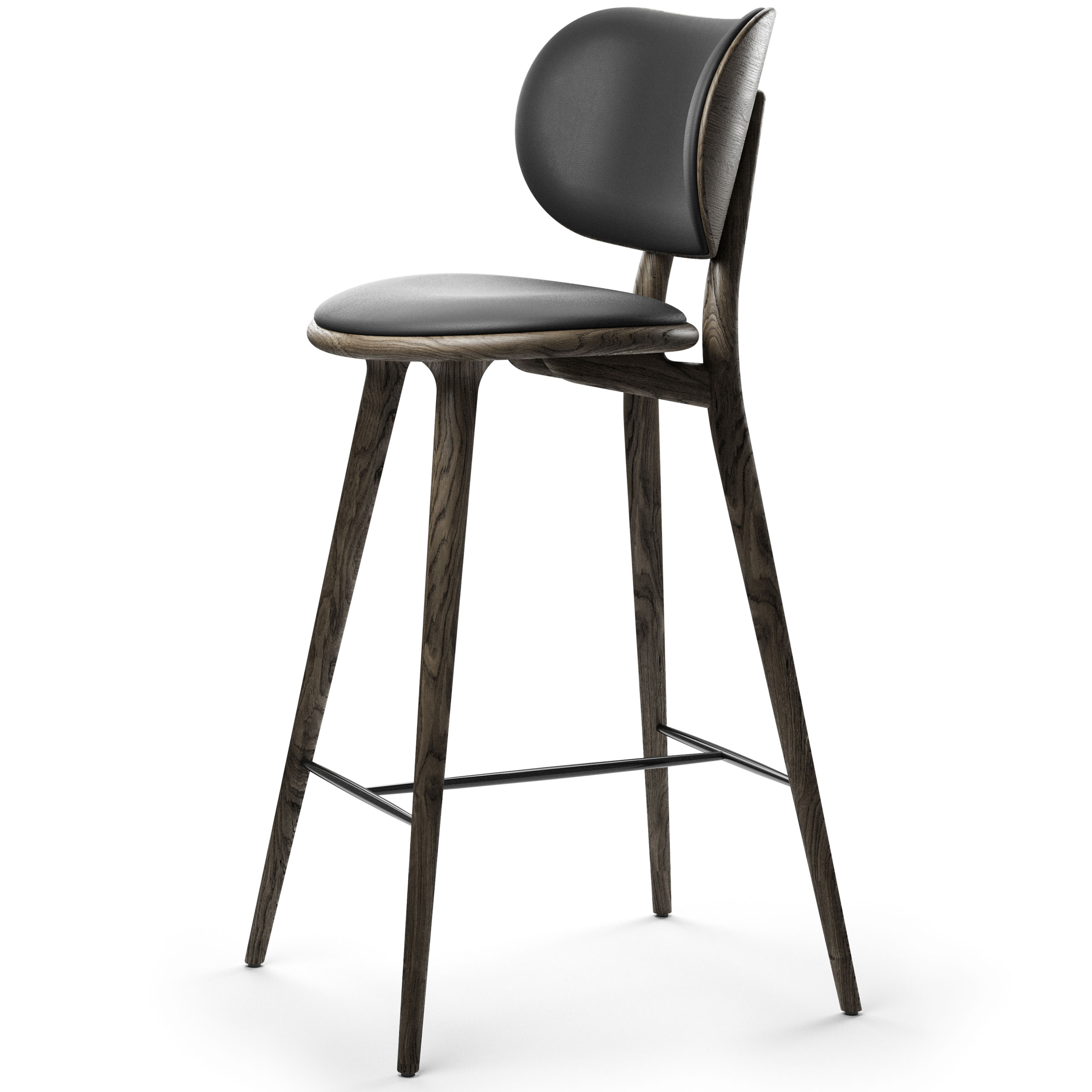 High Stool with Backrest by Mater Design MD 01212 MTD971418