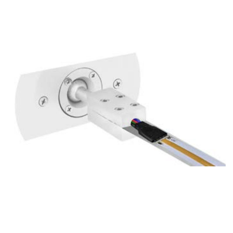 Lazer Line Turnbuckles w/ 2IN Rectangle Canopy by PureEdge Lighting LLT2REWH EDG977015