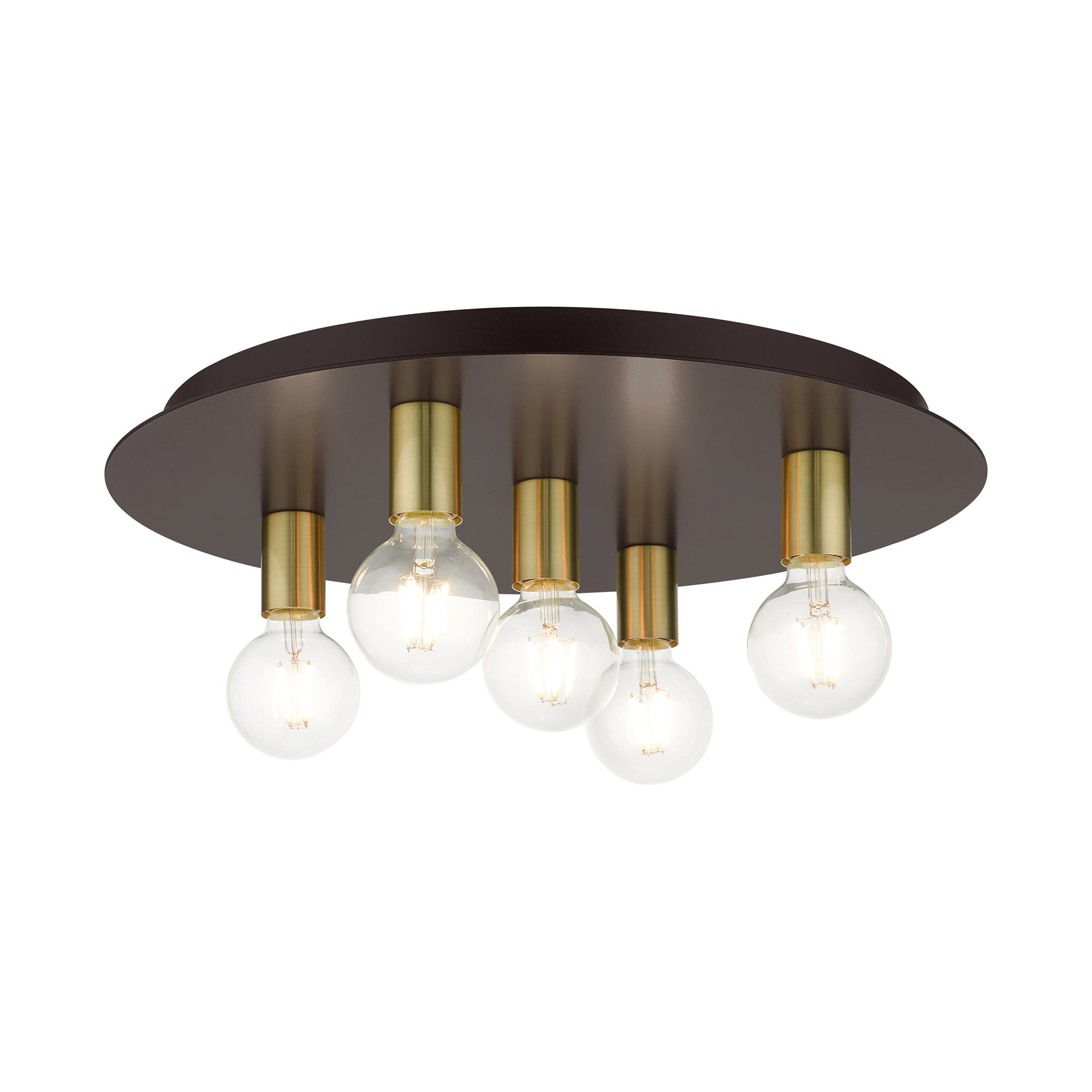 Hillview Multi Flush Ceiling Light by Livex Lighting LIV 45875 07