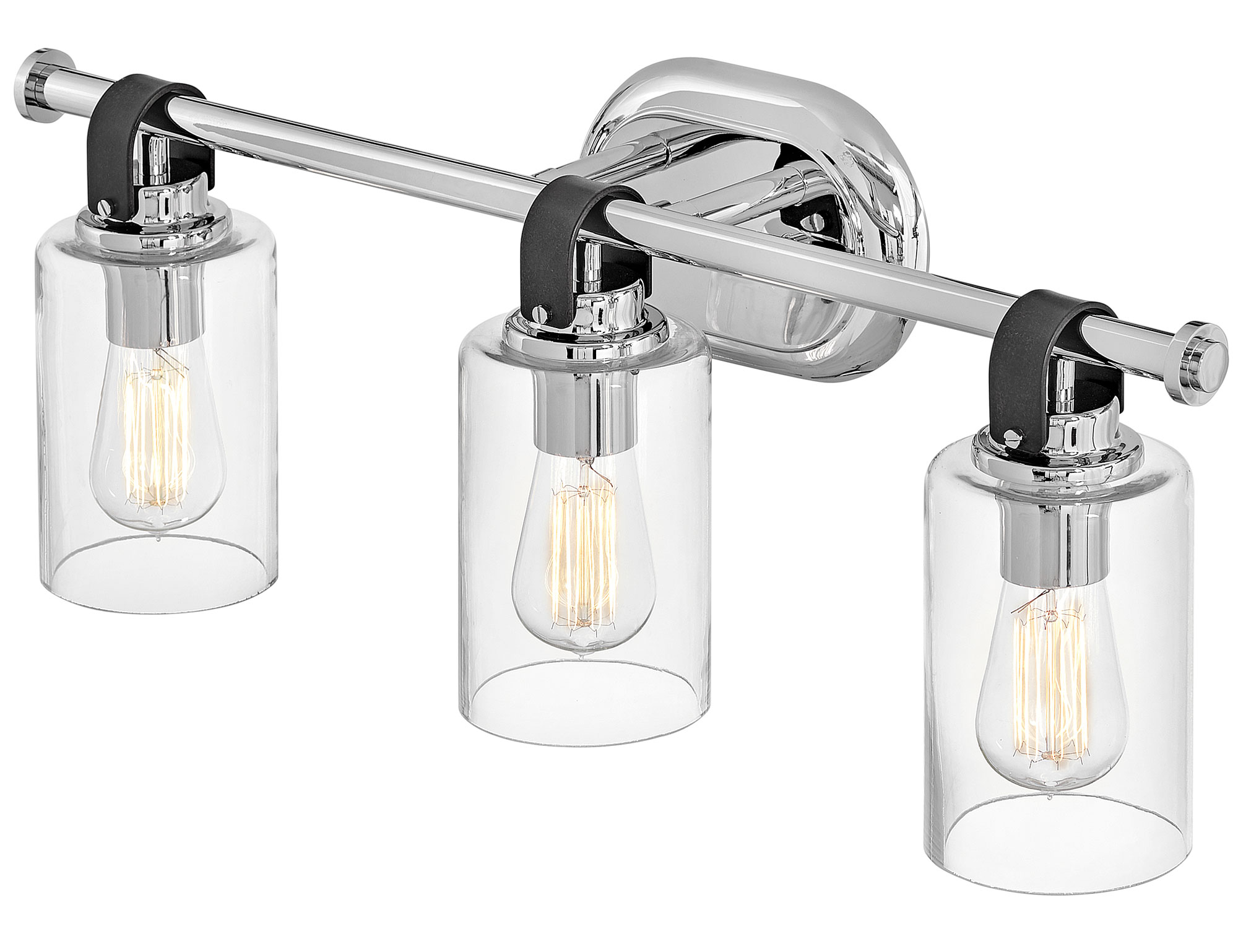 Hinkley Halstead Three Light Vanity Chrome