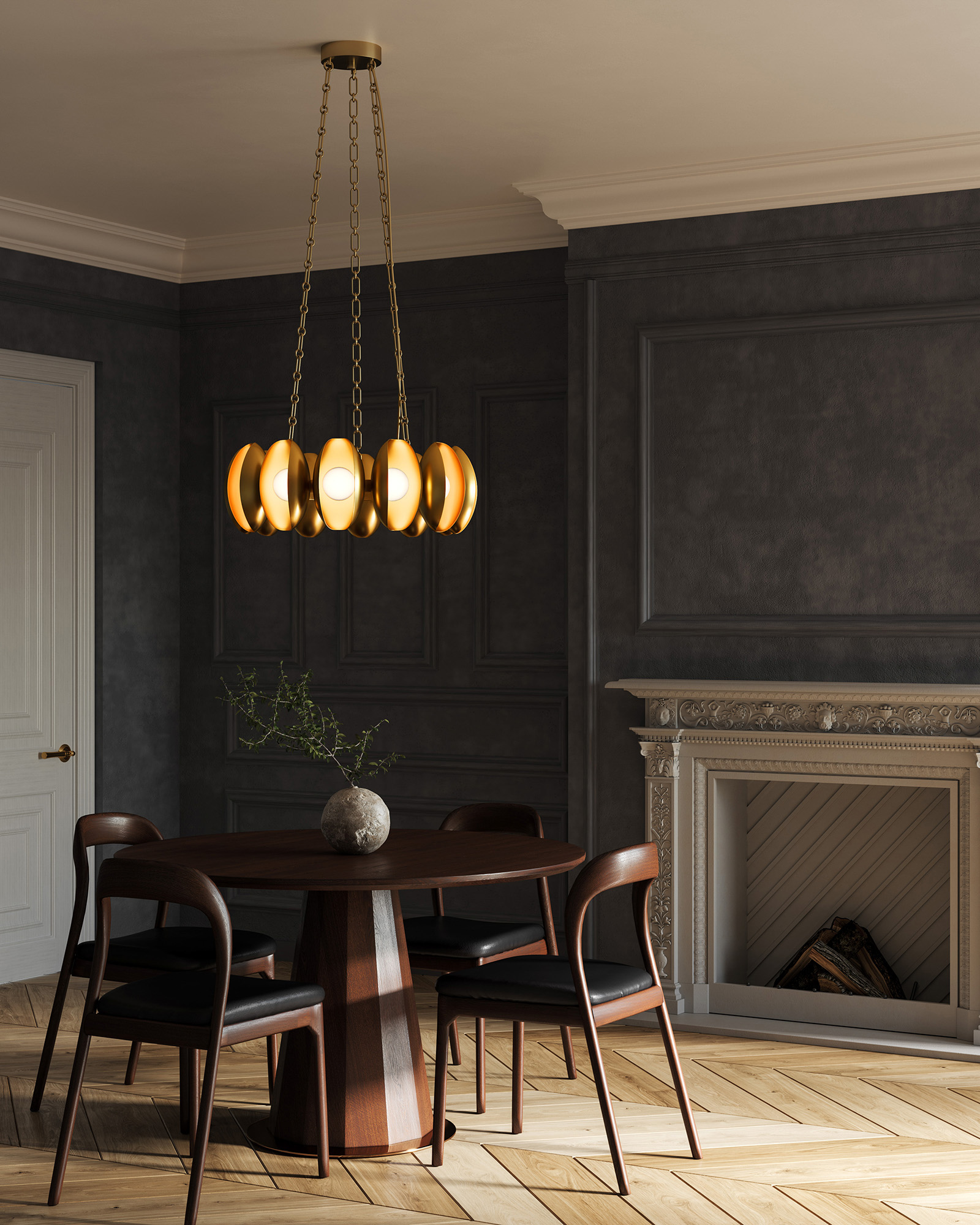 Cortez Chandelier by Alora | CH305725VB | ALO1537682