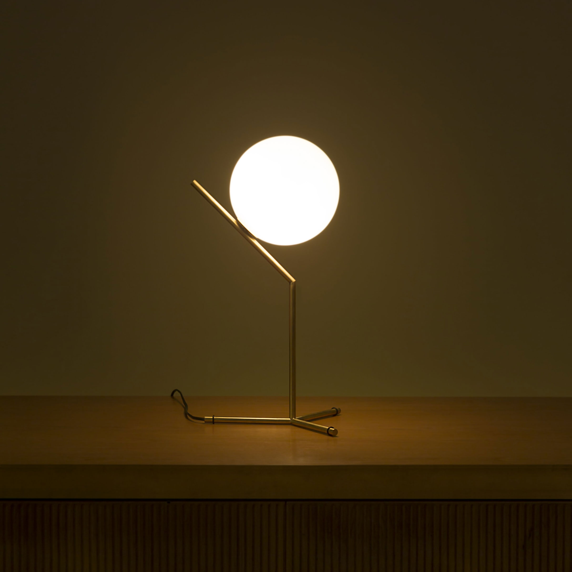 【OWL】IC LIGHT T1 HIGH GOLD FLOS IC T1 High Table Lamp - The Century House - Madison, WI