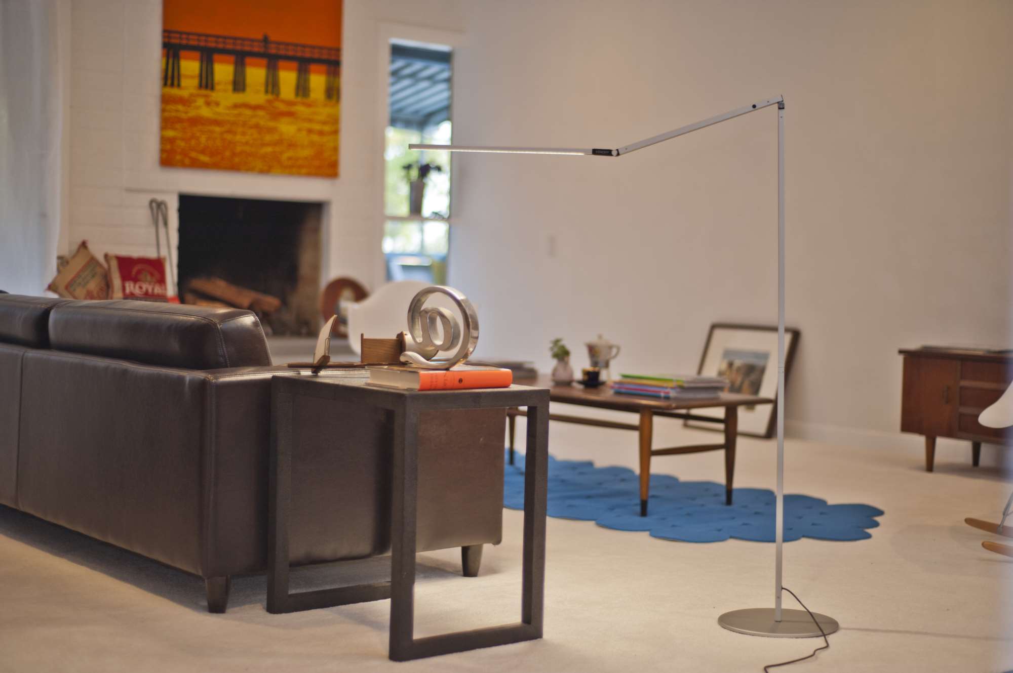 Z bar floor sales lamp