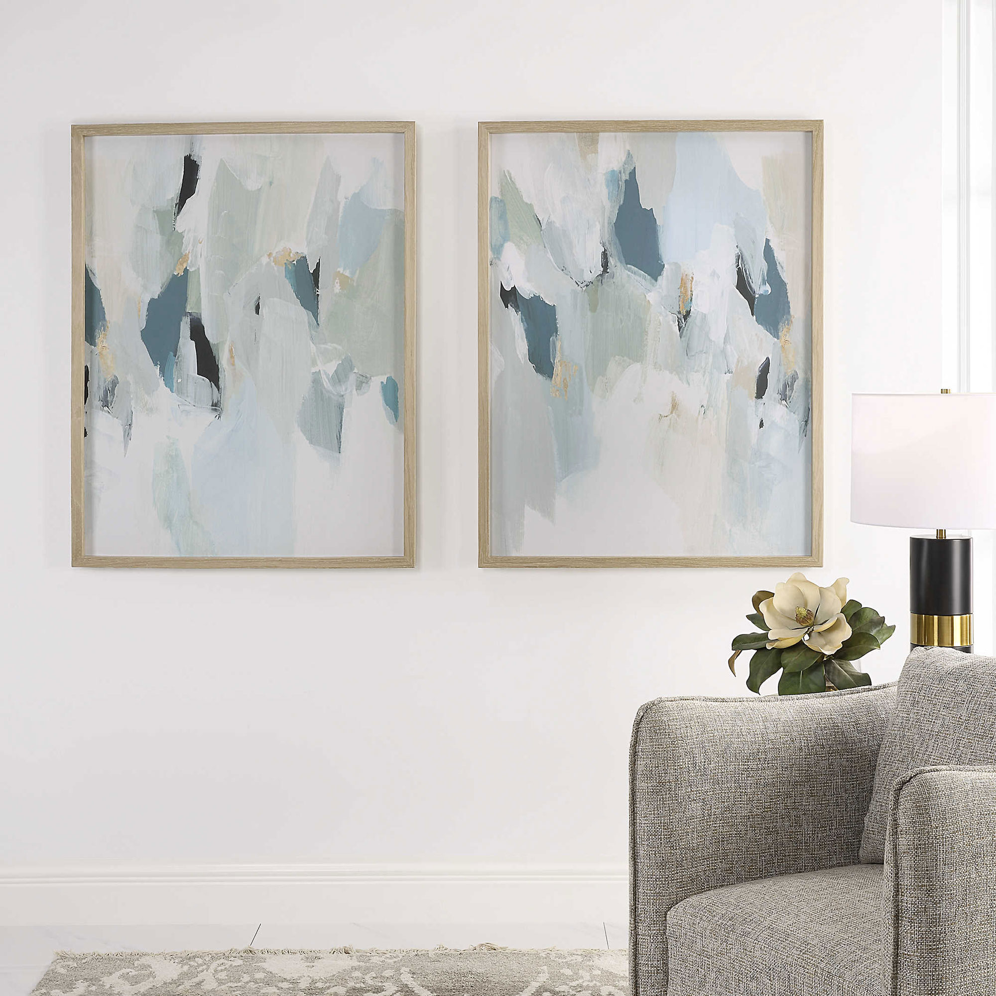 Seabreeze Framed Canvas Set of 2 by Uttermost | UTT-32282 | UTT1250632