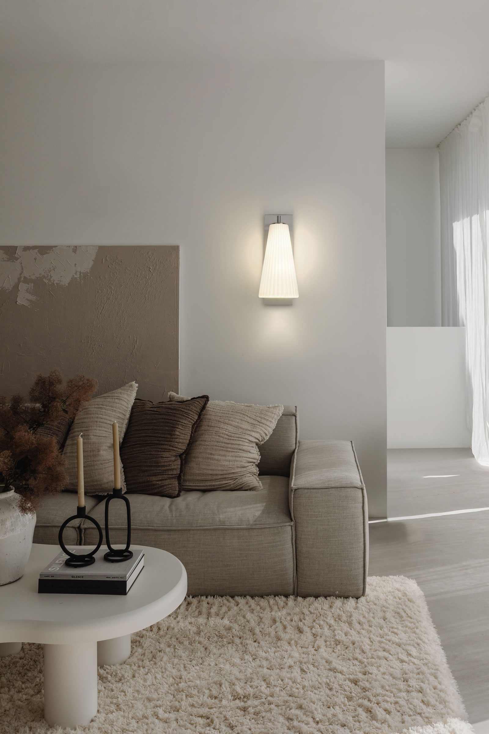 Farrell Wall Sconce by Z-Lite | 3043-1SS-BN | ZLT1362543
