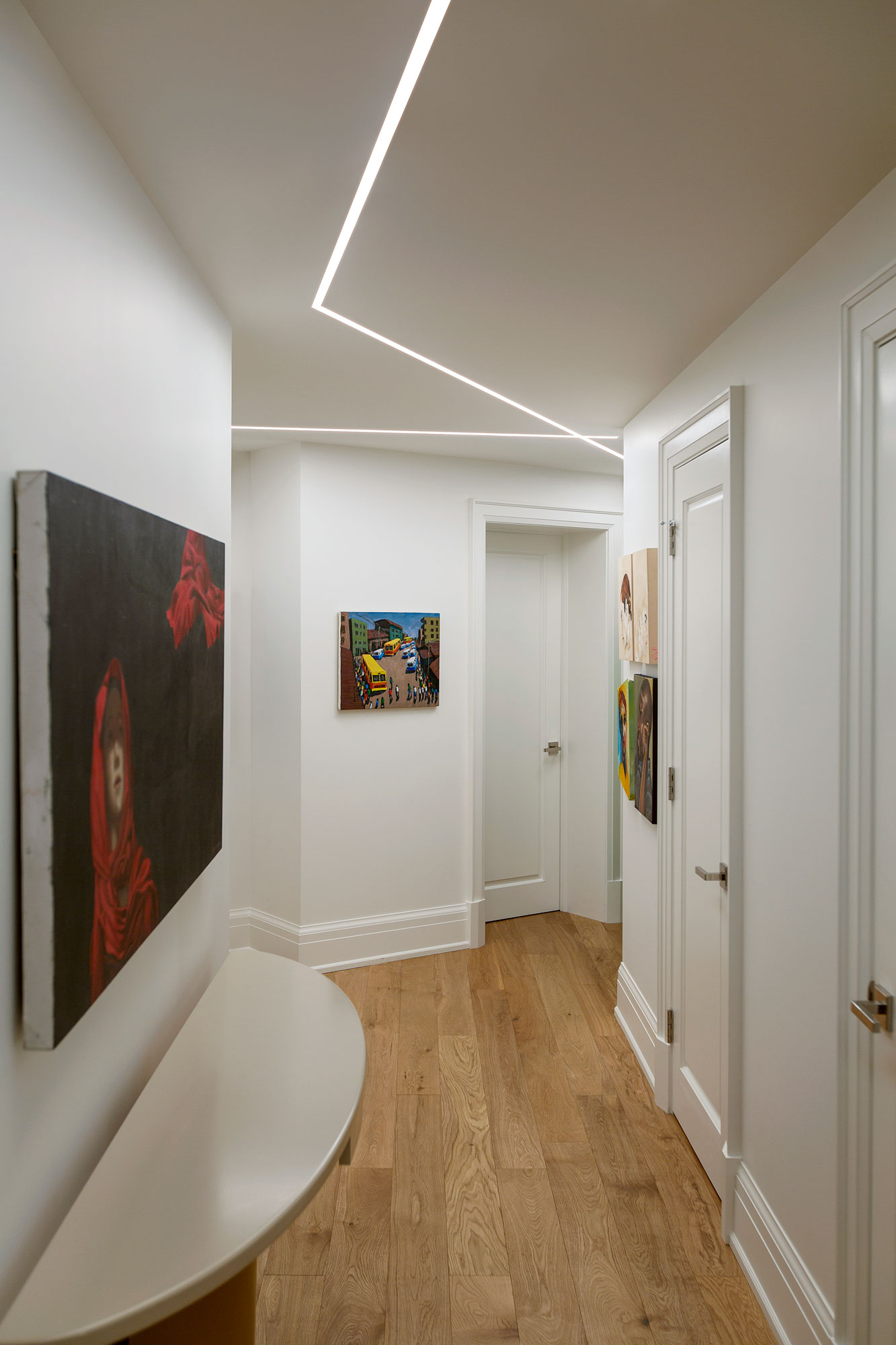 recessed hallway lighting
