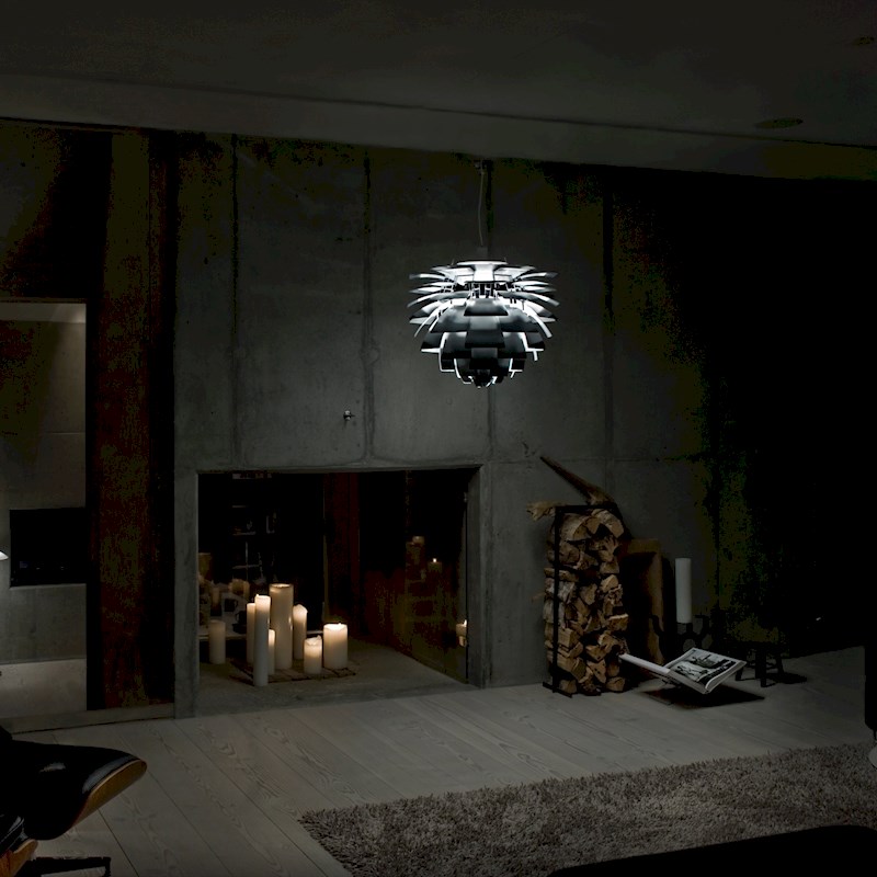 PH Artichoke Ø480 LED (Dim-to-Warm) Stainless Steel - Louis Poulsen