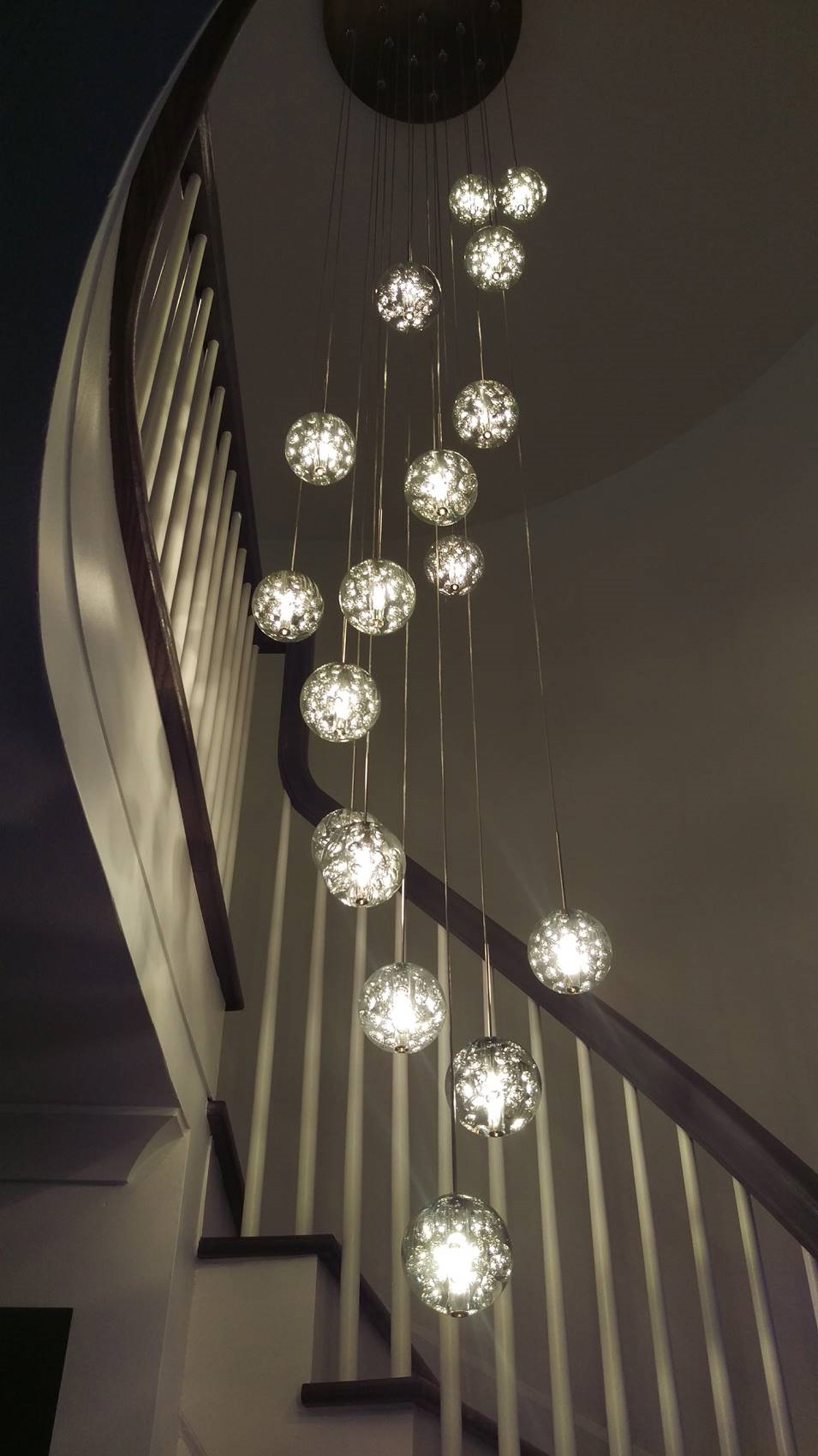 Erin Carney Ala Lighting Specialist Br Commercial S Division Bubble Ball 17 Light Led Round Multi Pendant