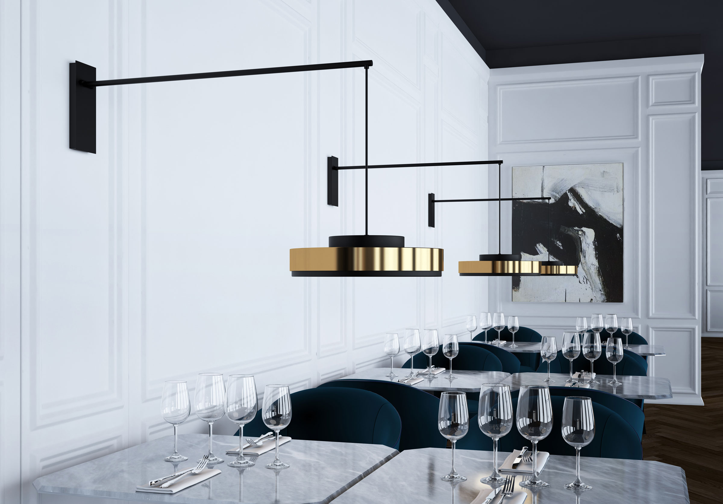 Installation Gallery Restaurant Lighting Wall Lighting
