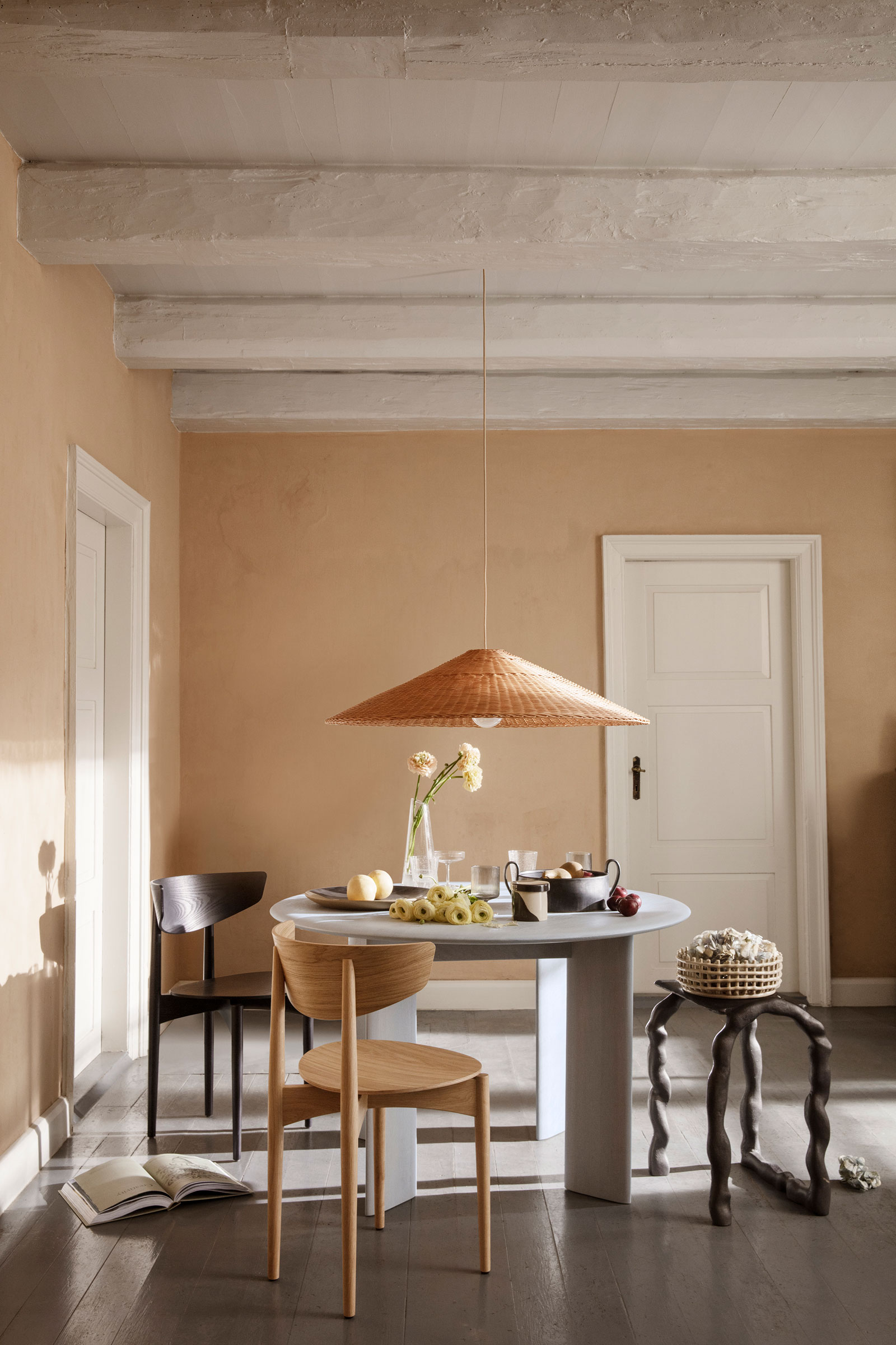 Herman Wooden Base Dining Chair by Ferm Living | FERM