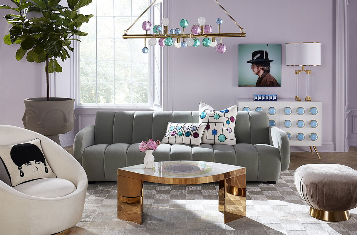 Globo Linear Chandelier by Jonathan Adler | JA-29881 | JAD990497
