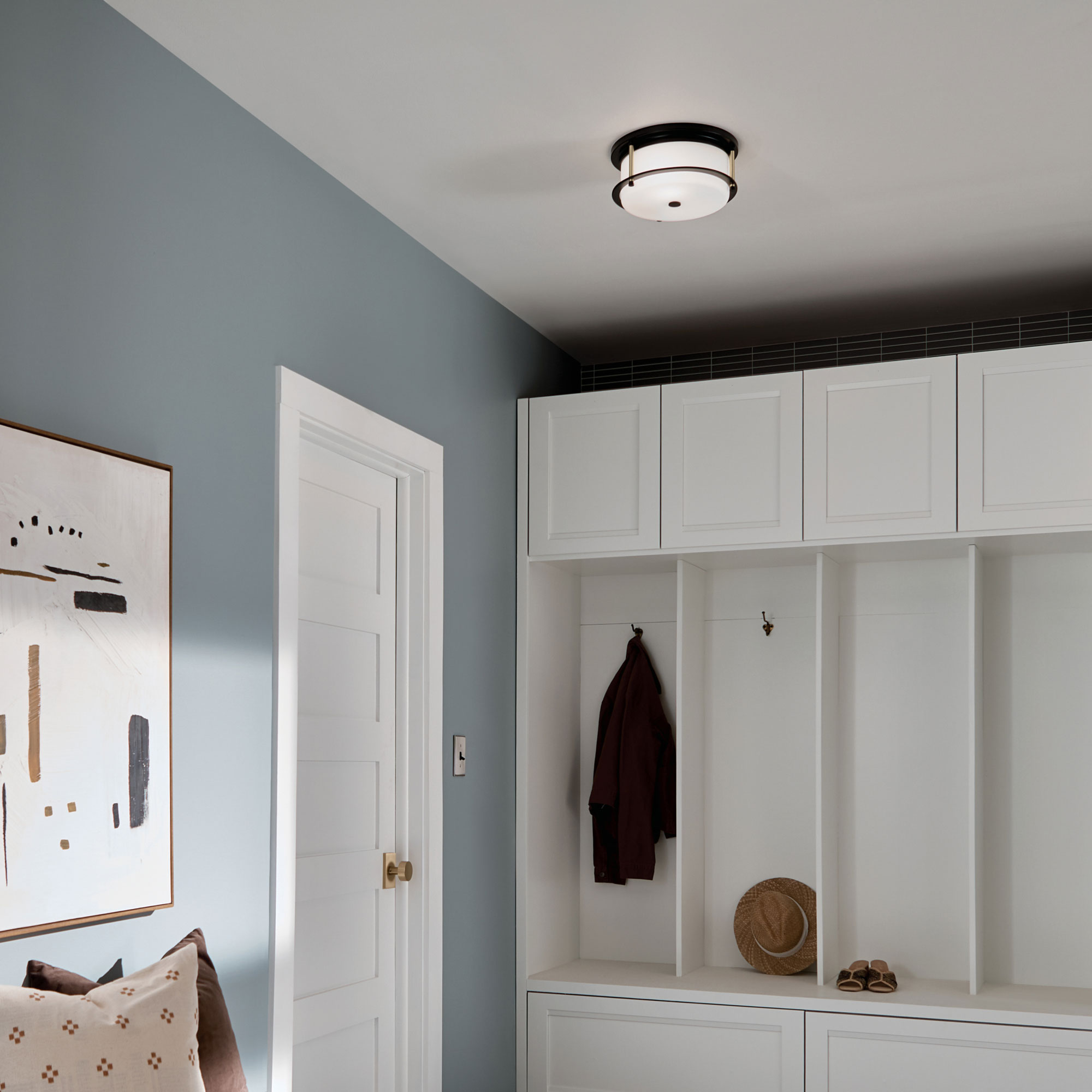 Foyer lighting low on sale ceiling