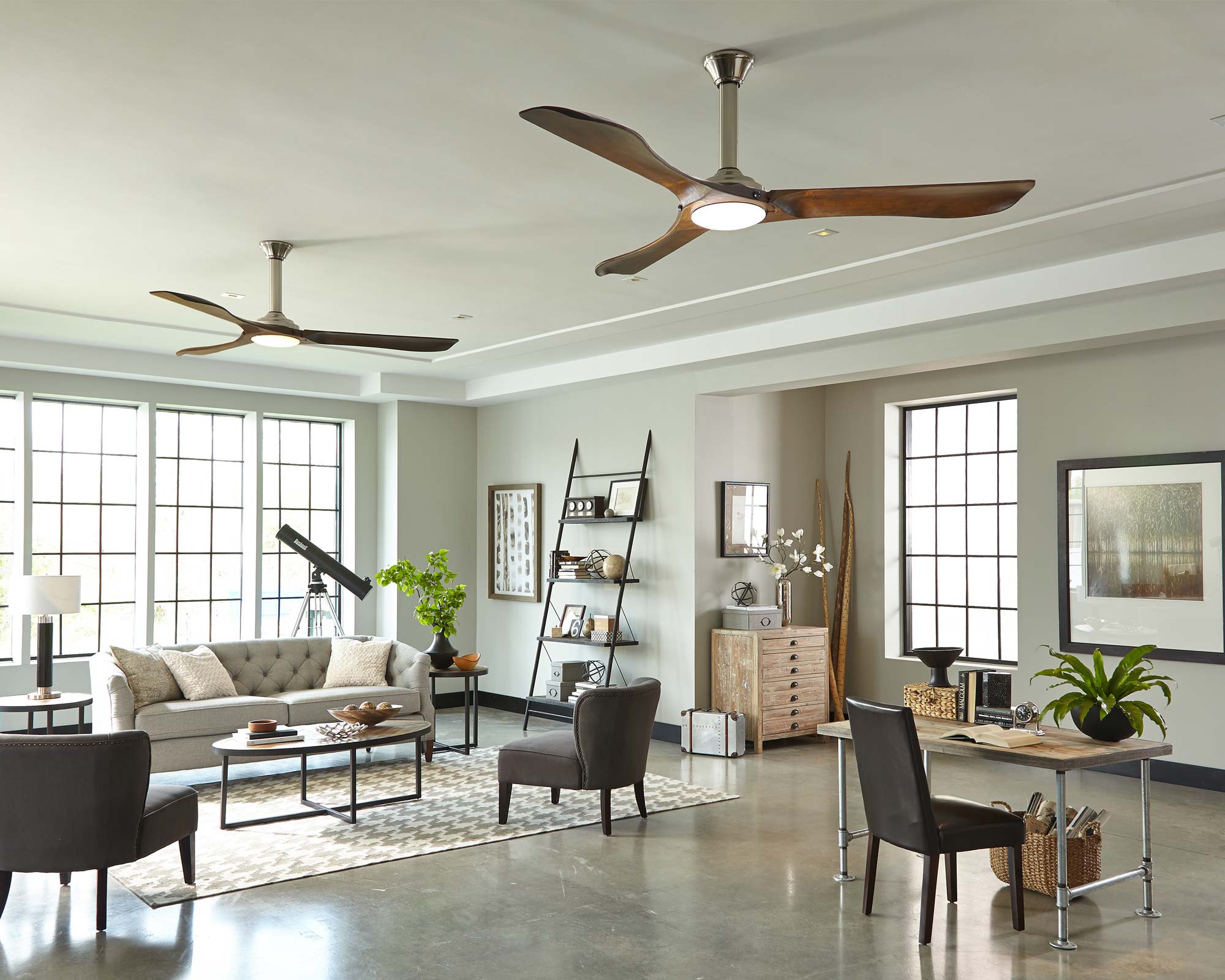 Installation Gallery Dining Room Lighting Fans Minimalist Max Indoor Outdoor Ceiling Fan With Light By Monte Carlo