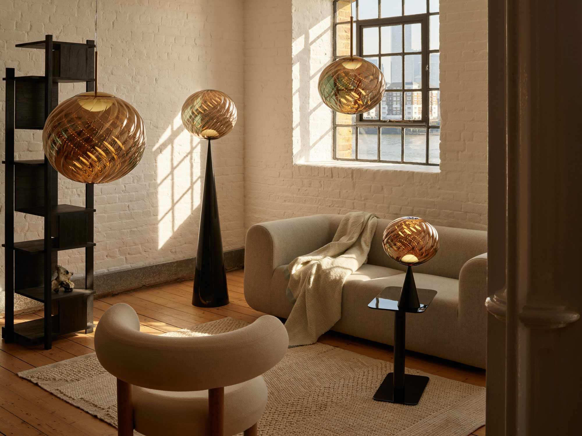 Whirl Pendant by Tom Dixon | WHS01CH-PUSM1 | TDX1451369