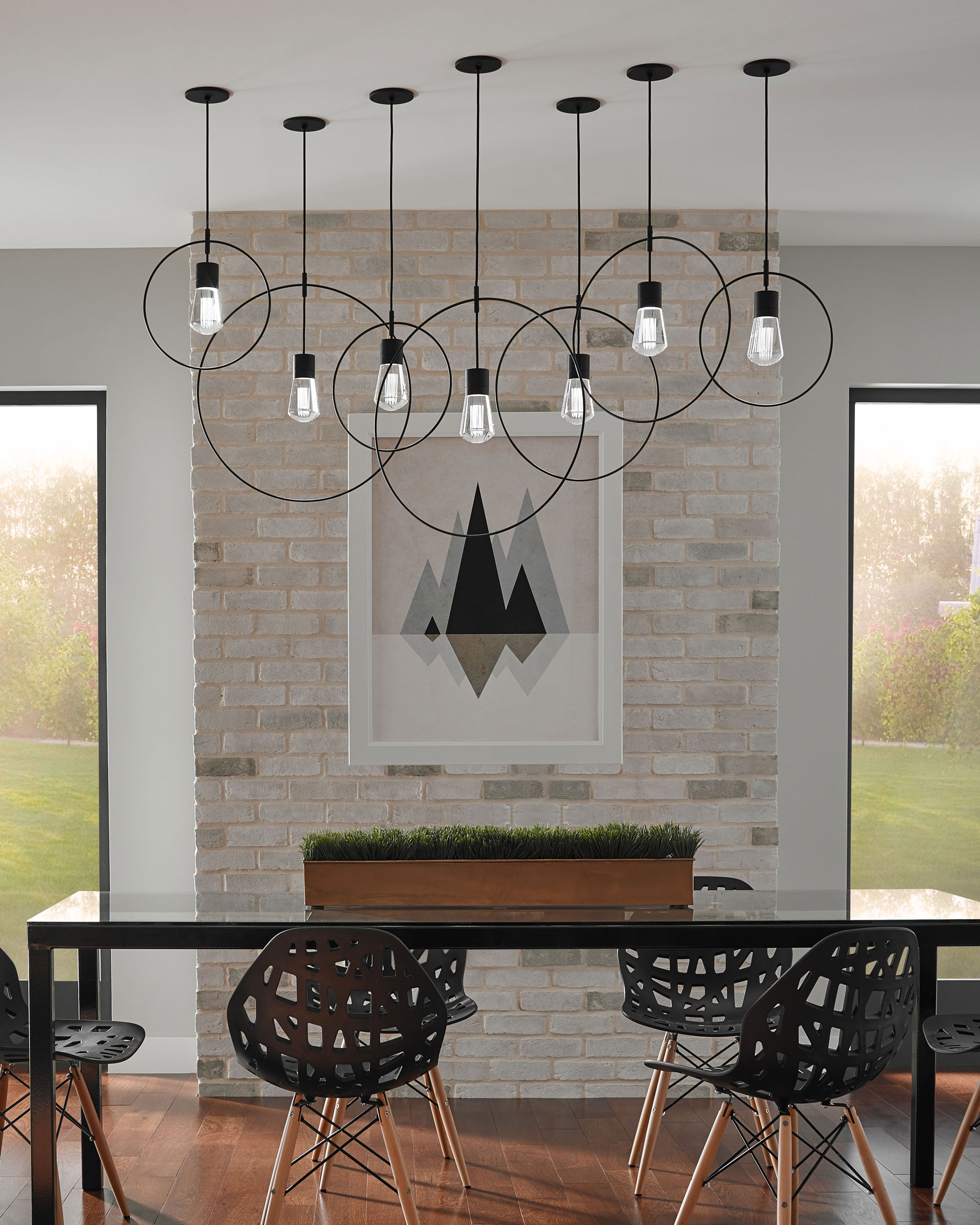 Installation Gallery Tech Lighting Chandeliers Pendants Alva Locus Pendant By Tech Lighting