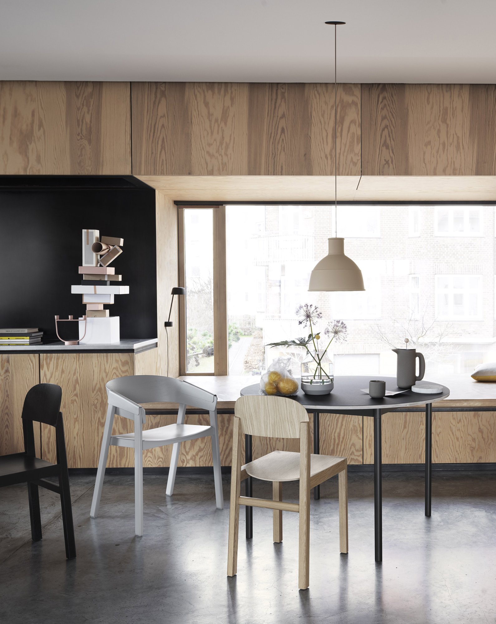 Unfold Pendant by Muuto | MUNFPDLP-BLCK | MUU678147 Unfold Pendant by Muuto | MUNFPDLP-BLCK | MUU678147
