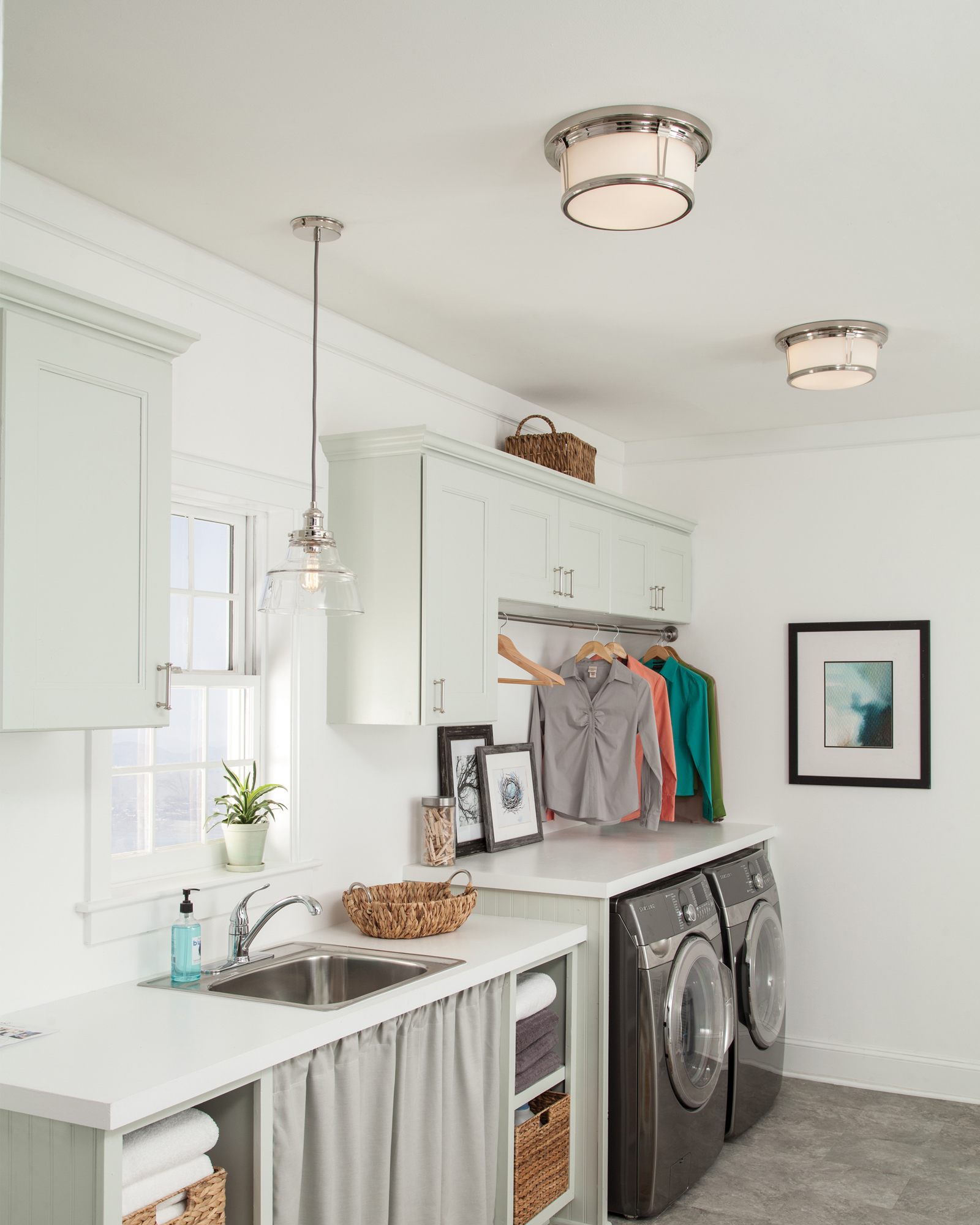 Installation Gallery | Laundry Room Lighting