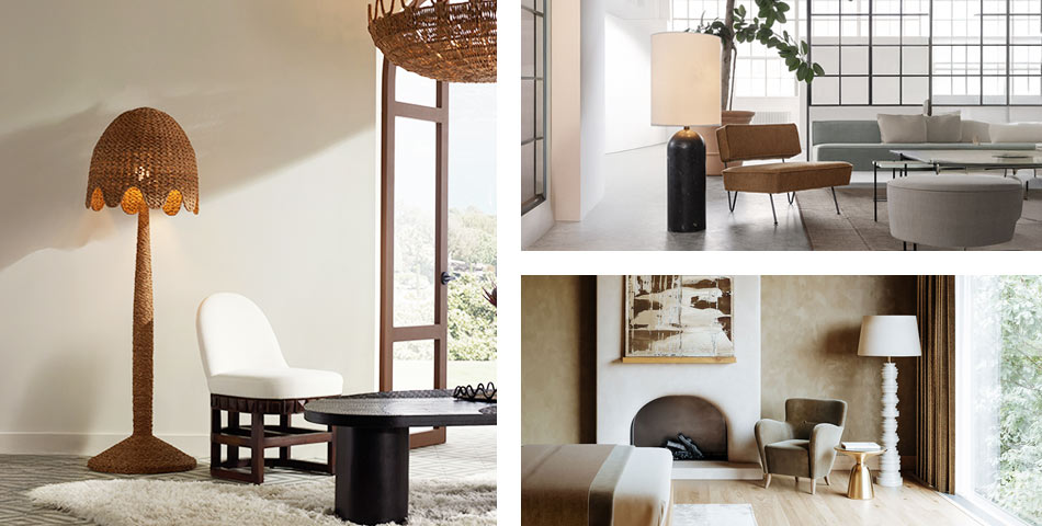 Shop Statement Floor Lamps | Lightology