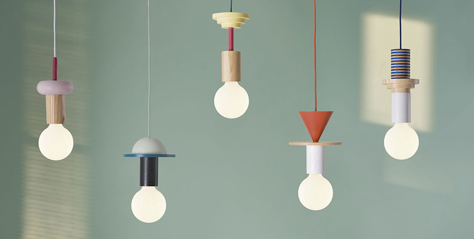 Memphis Style Design Light Pop Art Lighting Lamp