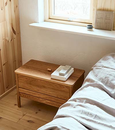 A Line Storage Bench By Herman Studio, For Form & Refine