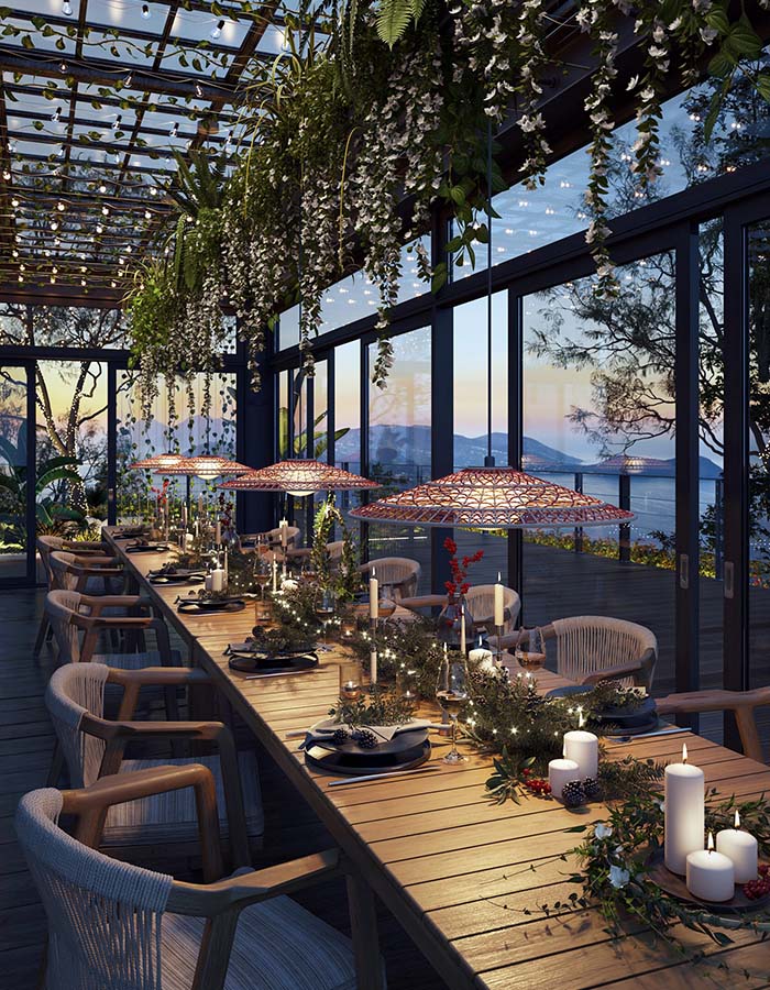 Nans S/55 Outdoor Pendant by Bover