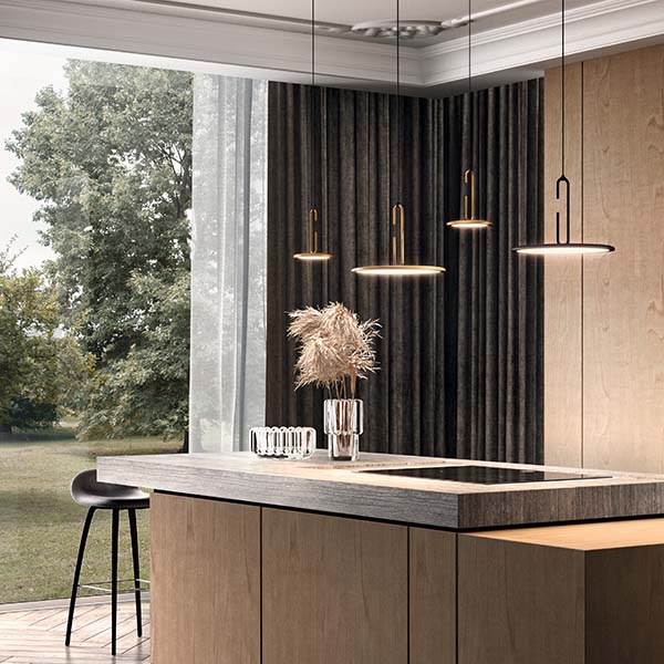 Clip Open Loop Pendant By Penta