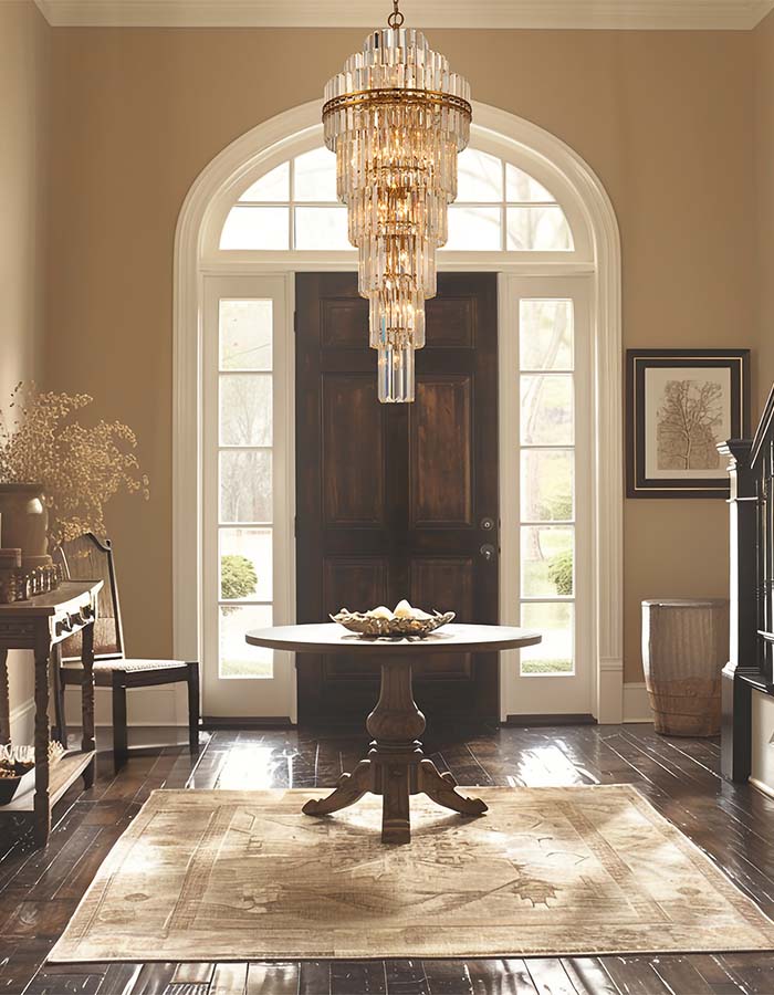 Hayes Grande Chandelier by Crystorama