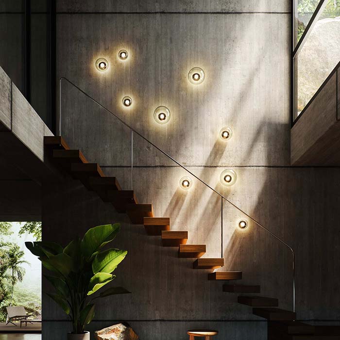 Dew Drops Wall / Ceiling Light by Bomma