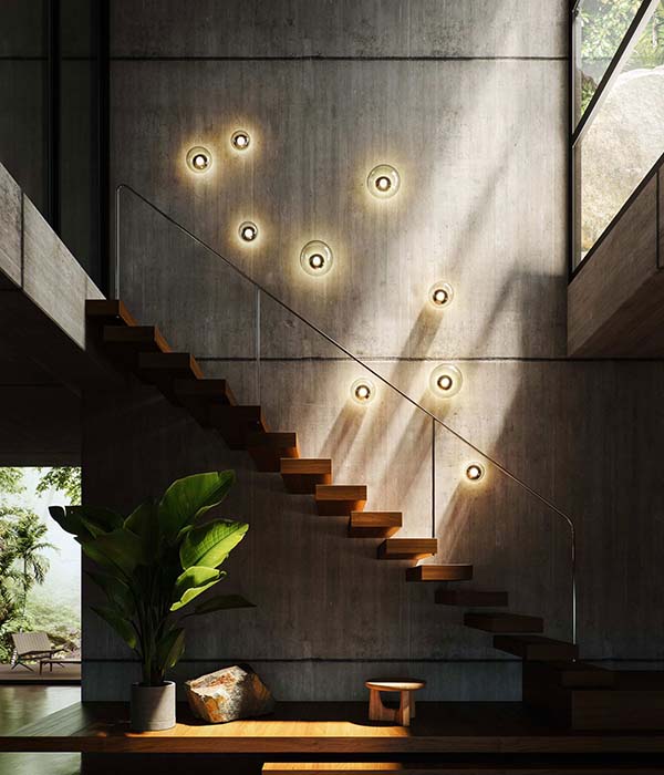 Dew Drops Wall / Ceiling Light by Bomma